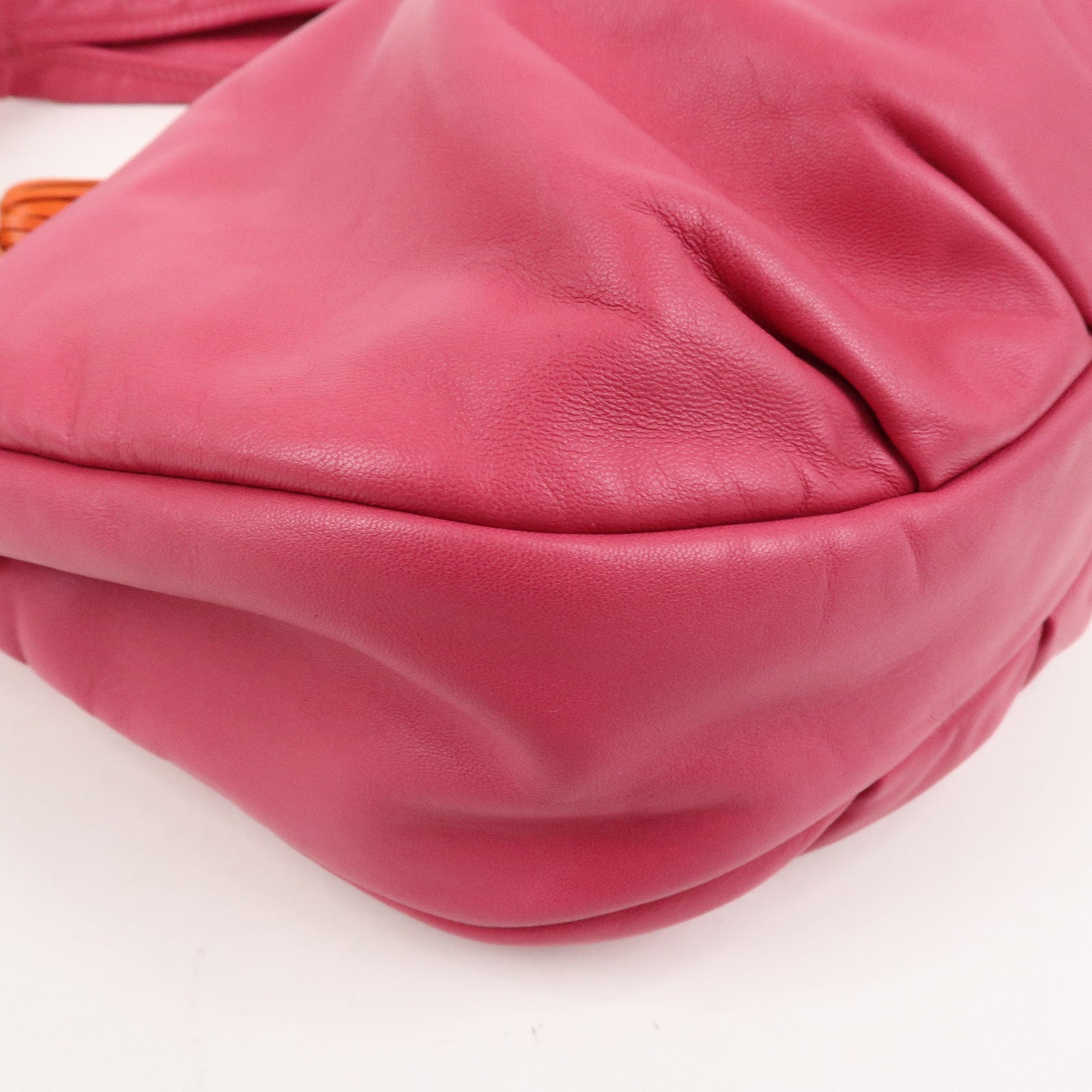 LOEWE Anagram Nappa Leather Viento 30 One Shoulder Bag Pink
