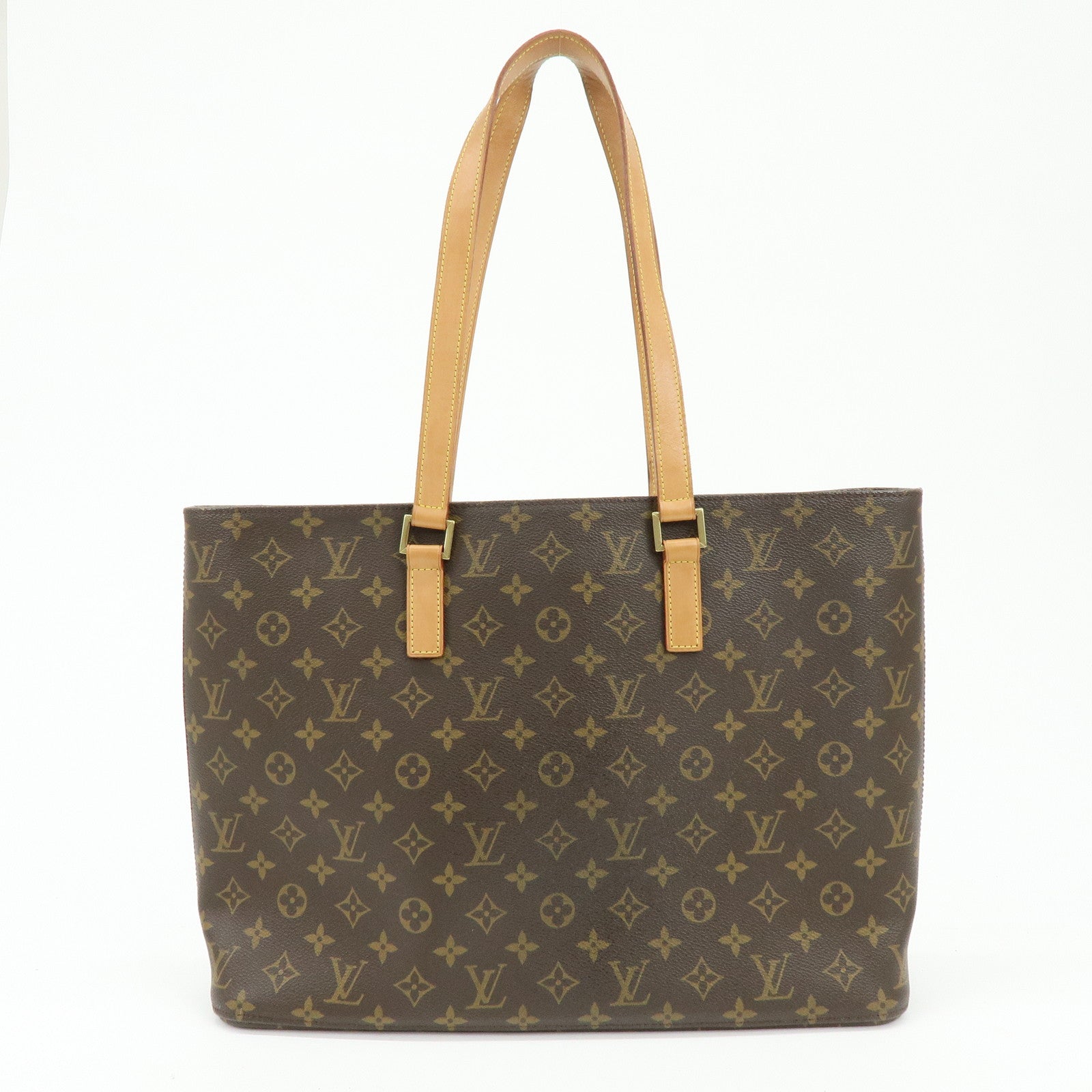 Louis Vuitton Monogram Luco Tote Bag Shoulder Bag Brown M51155