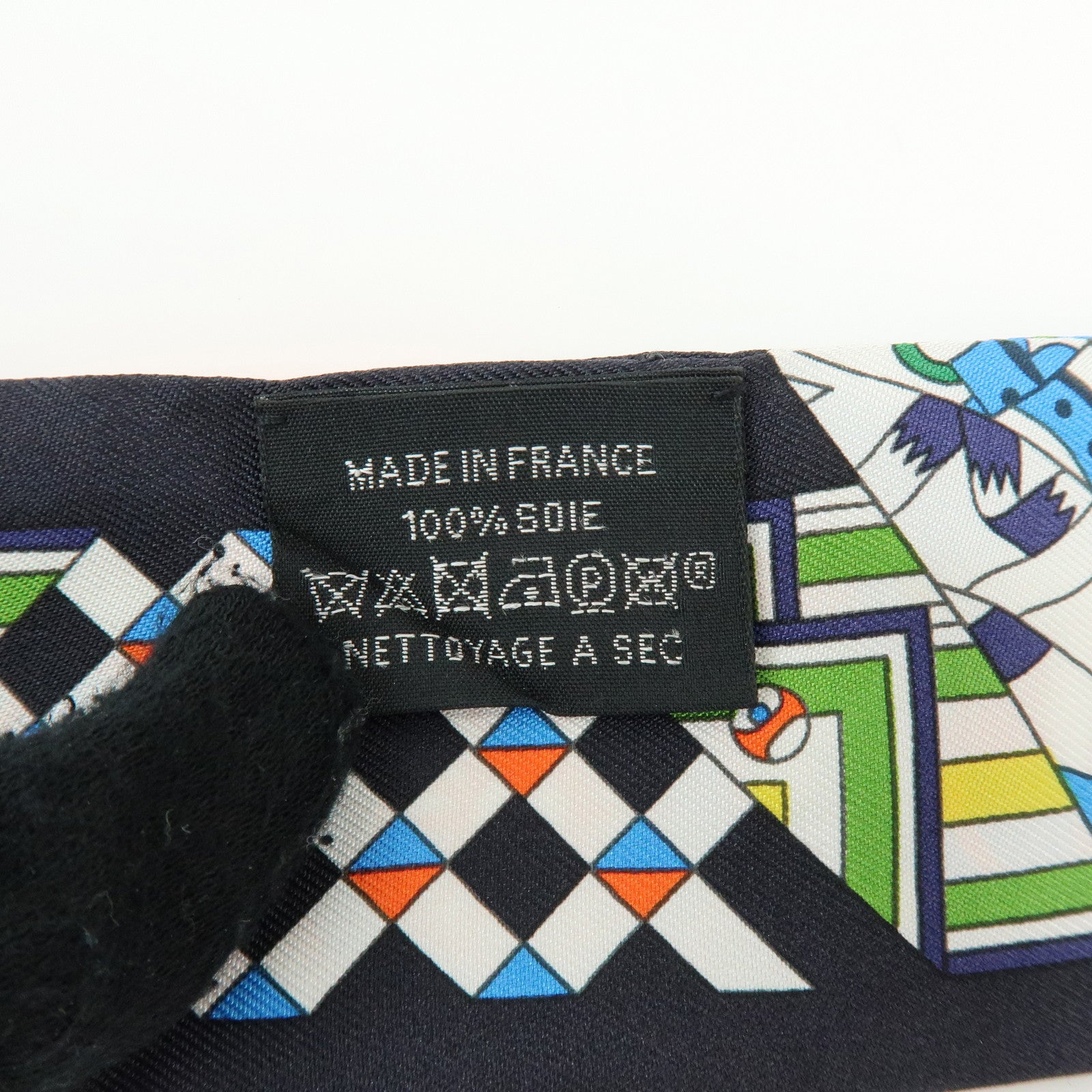 HERMES Twilly Silk 100% Scarf De l'Ombrelle aux Duels Vieux Blue
