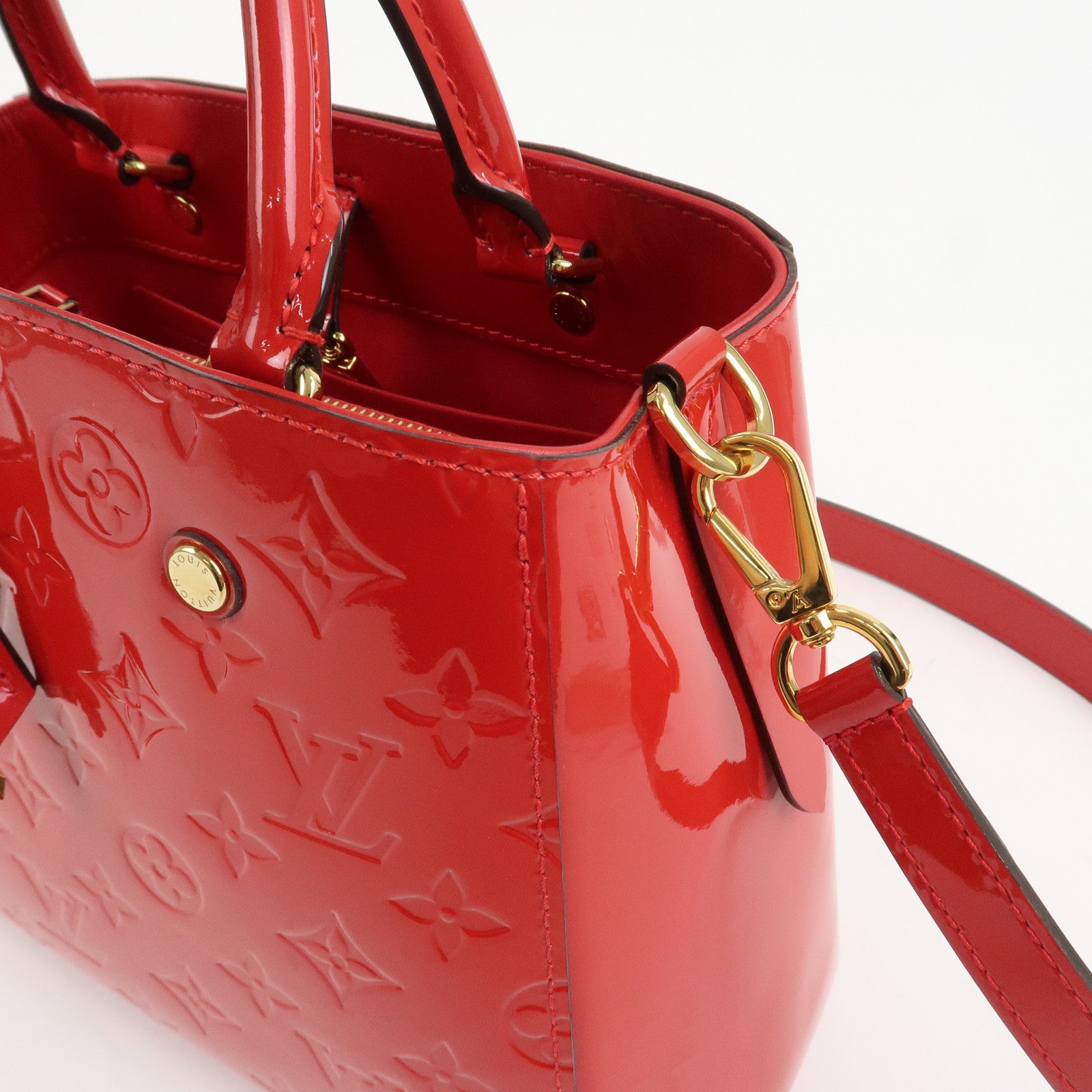 Louis Vuitton Monogram Vernis Montaigne BB 2Way Bag Hand Bag M50170