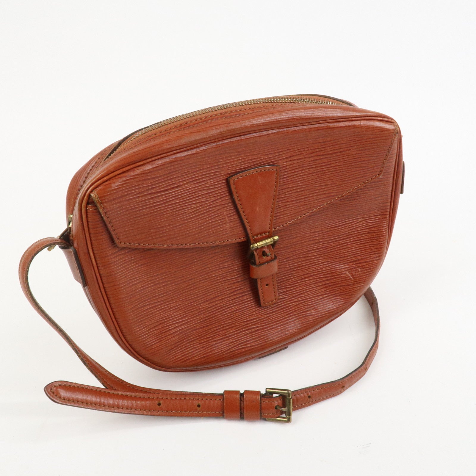 Louis Vuitton Epi Jeune Fille Shoulder Bag Kenya Brown M52153