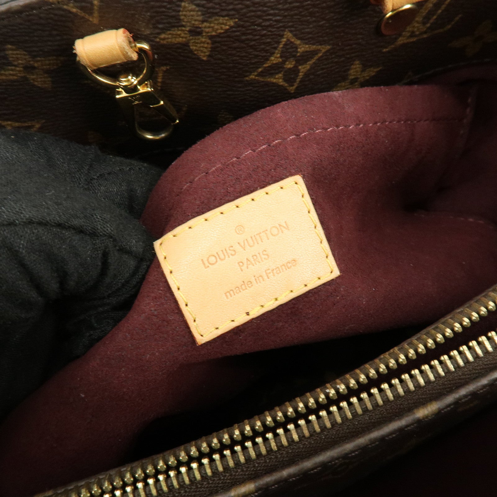 Louis Vuitton Monogram Montaigne MM 2Way Bag Hand Bag M41056