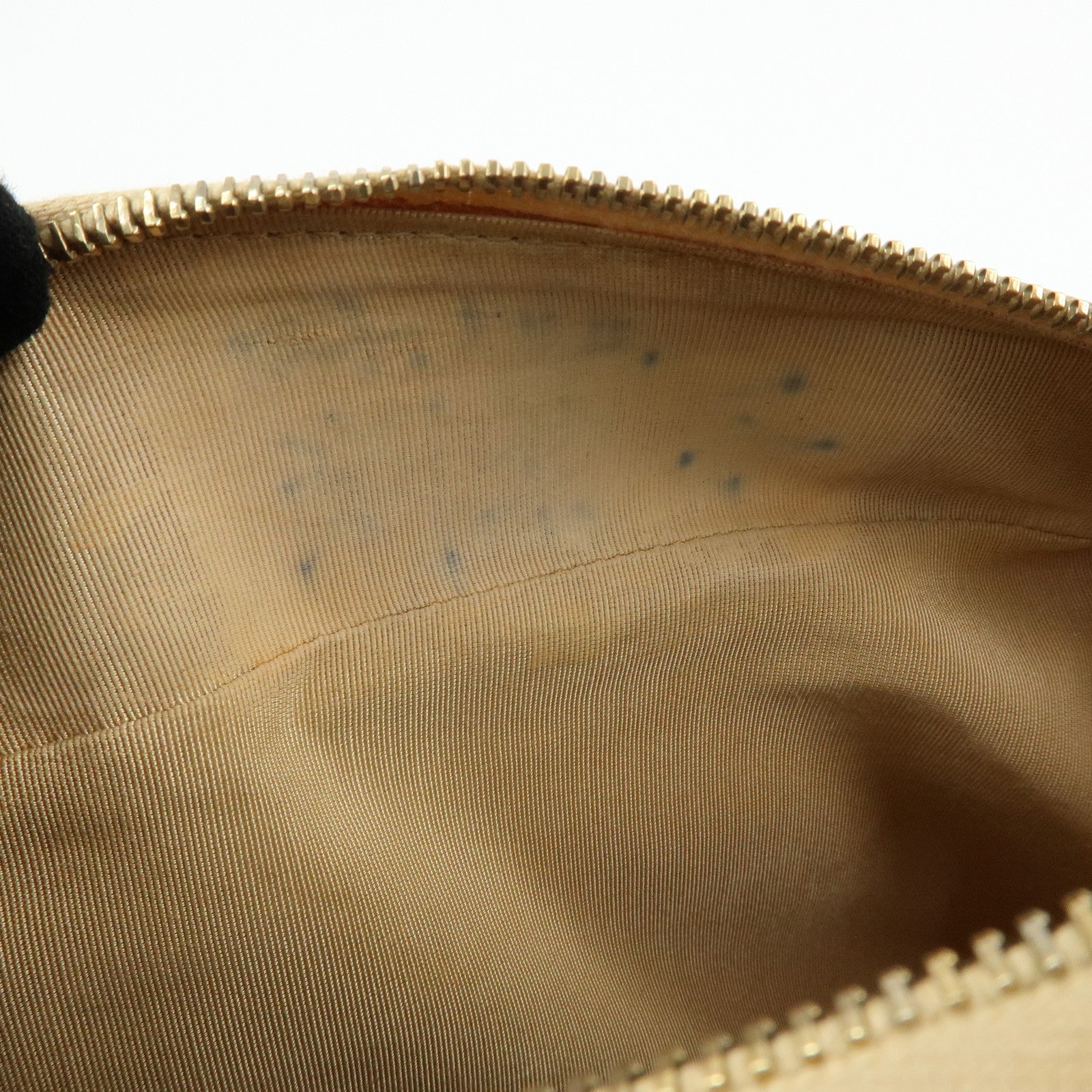 CHANEL COCO Mark Caviarskin Boston Bag Hand Bag Beige