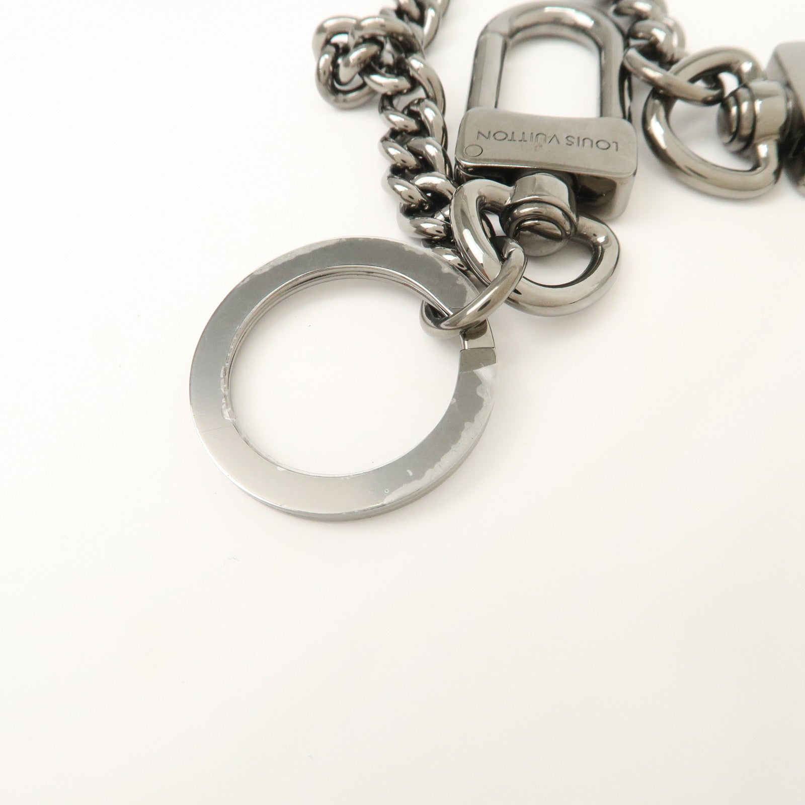 Louis Vuitton Metal Chenne Anneau Chain Silver M58035