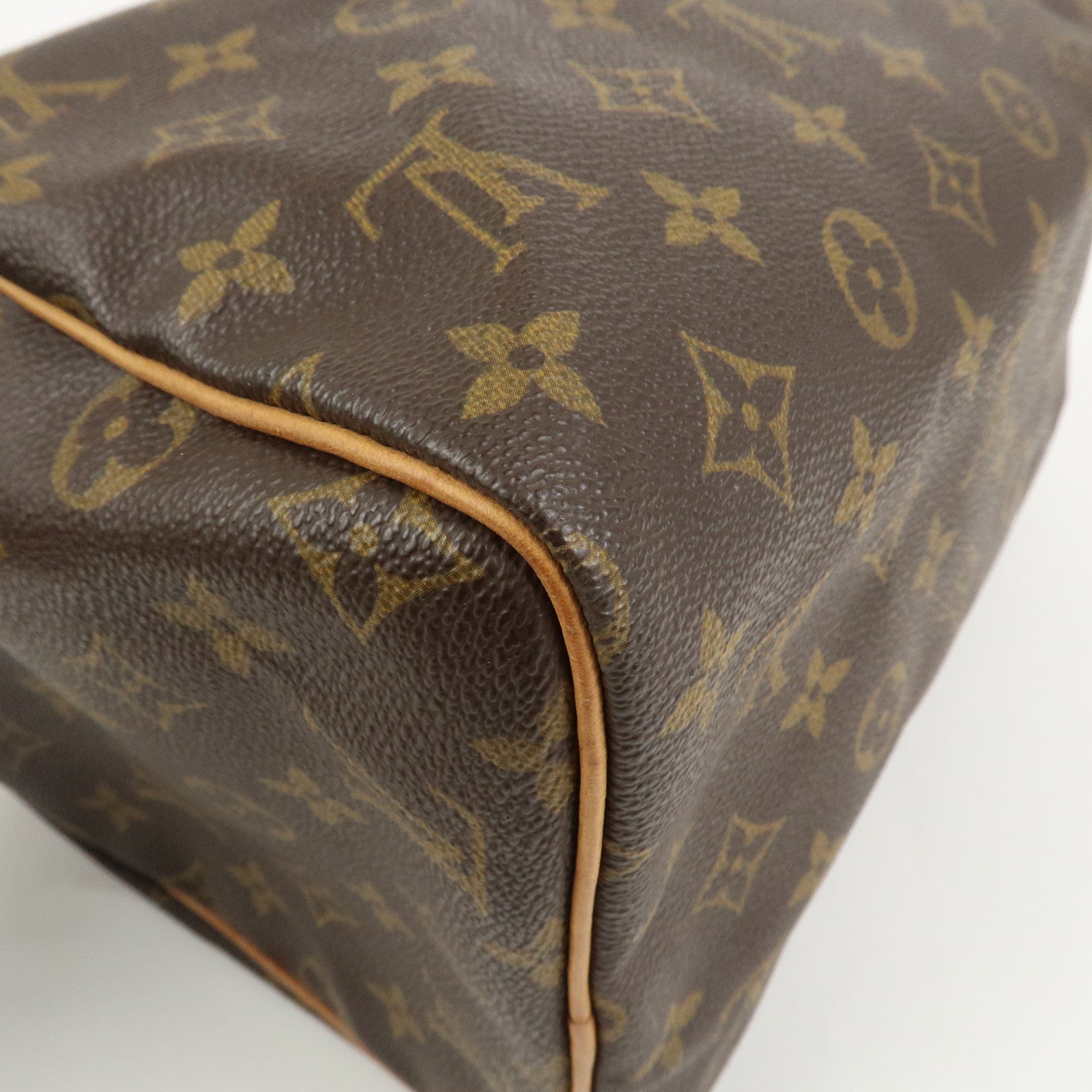 Louis Vuitton Monogram Speedy 30 Boston Bag Hand Bag Brown M41526
