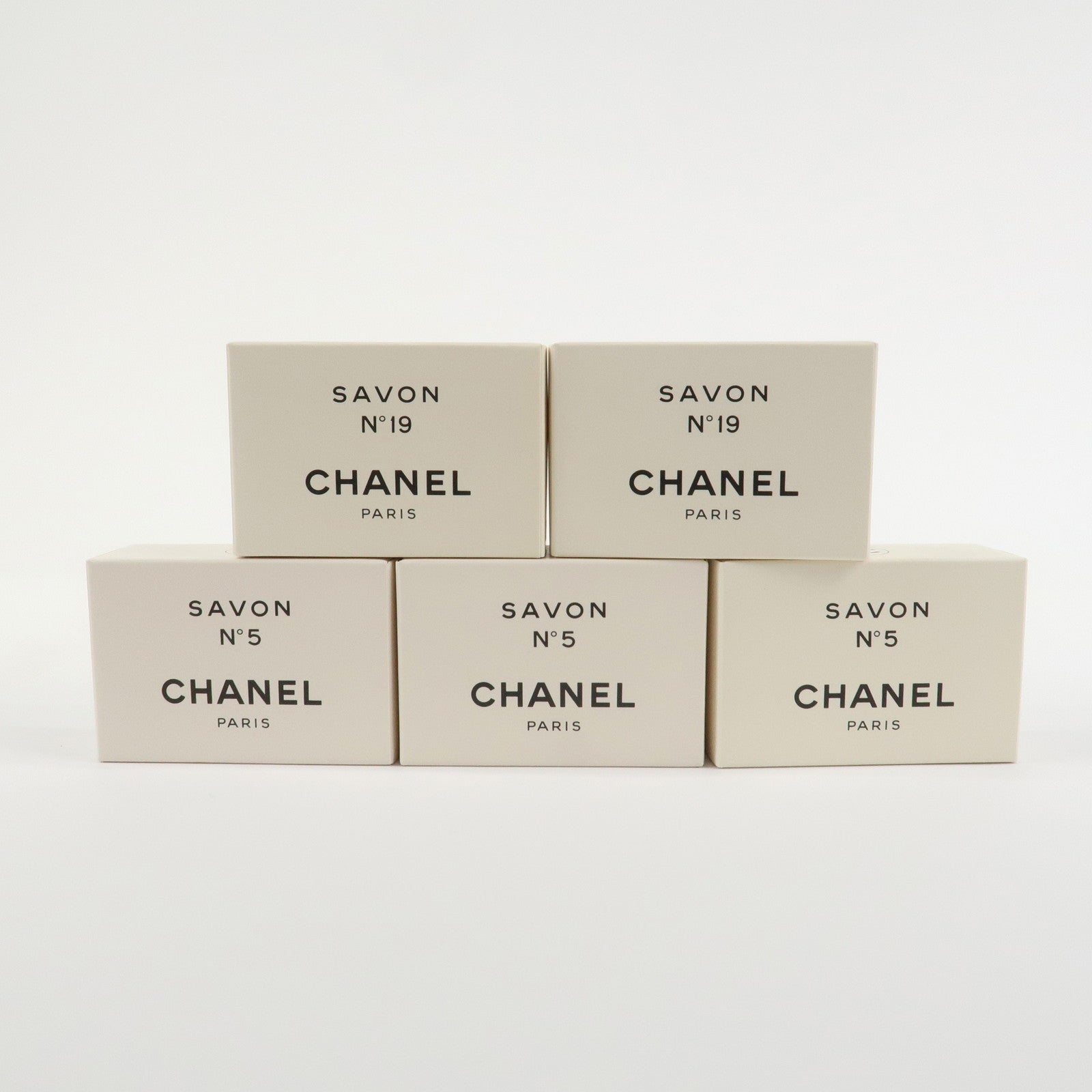 CHANEL Set of 5 Savon No5 Bar Soap