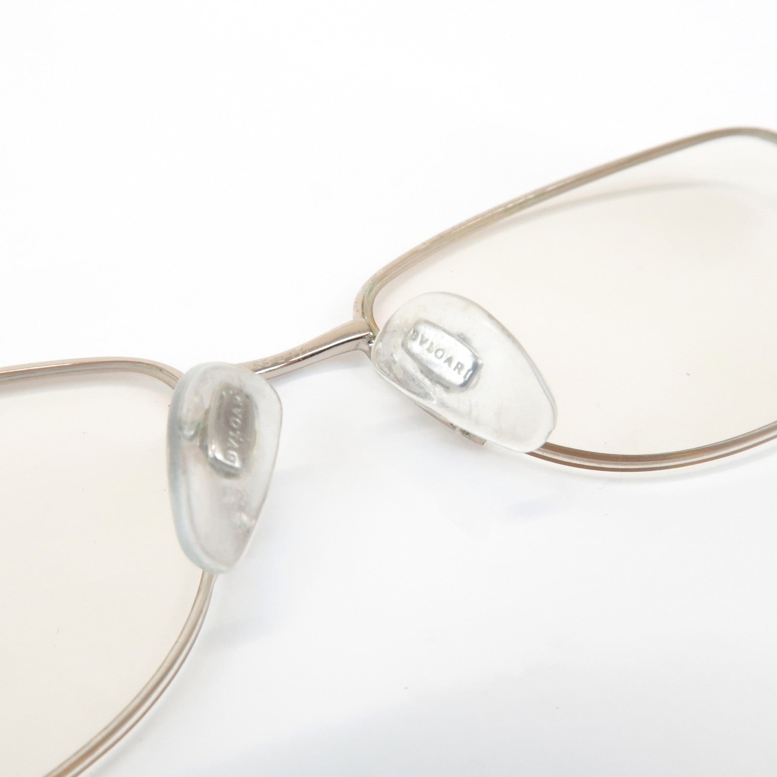 BVLGARI Metal Plastic Diva Glasses Red 2162B 266 Used