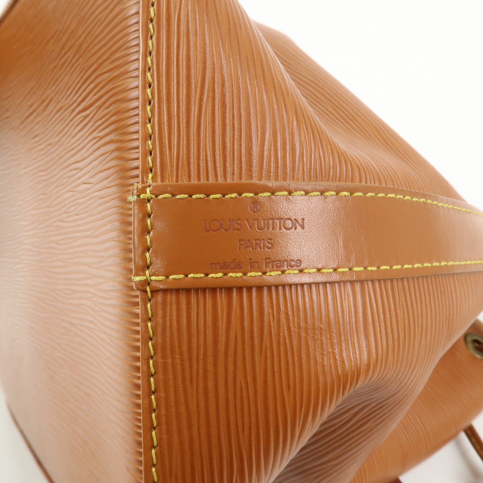 Louis Vuitton Epi Leather Petit Noe Shoulder Bag Zipang Gold M44108