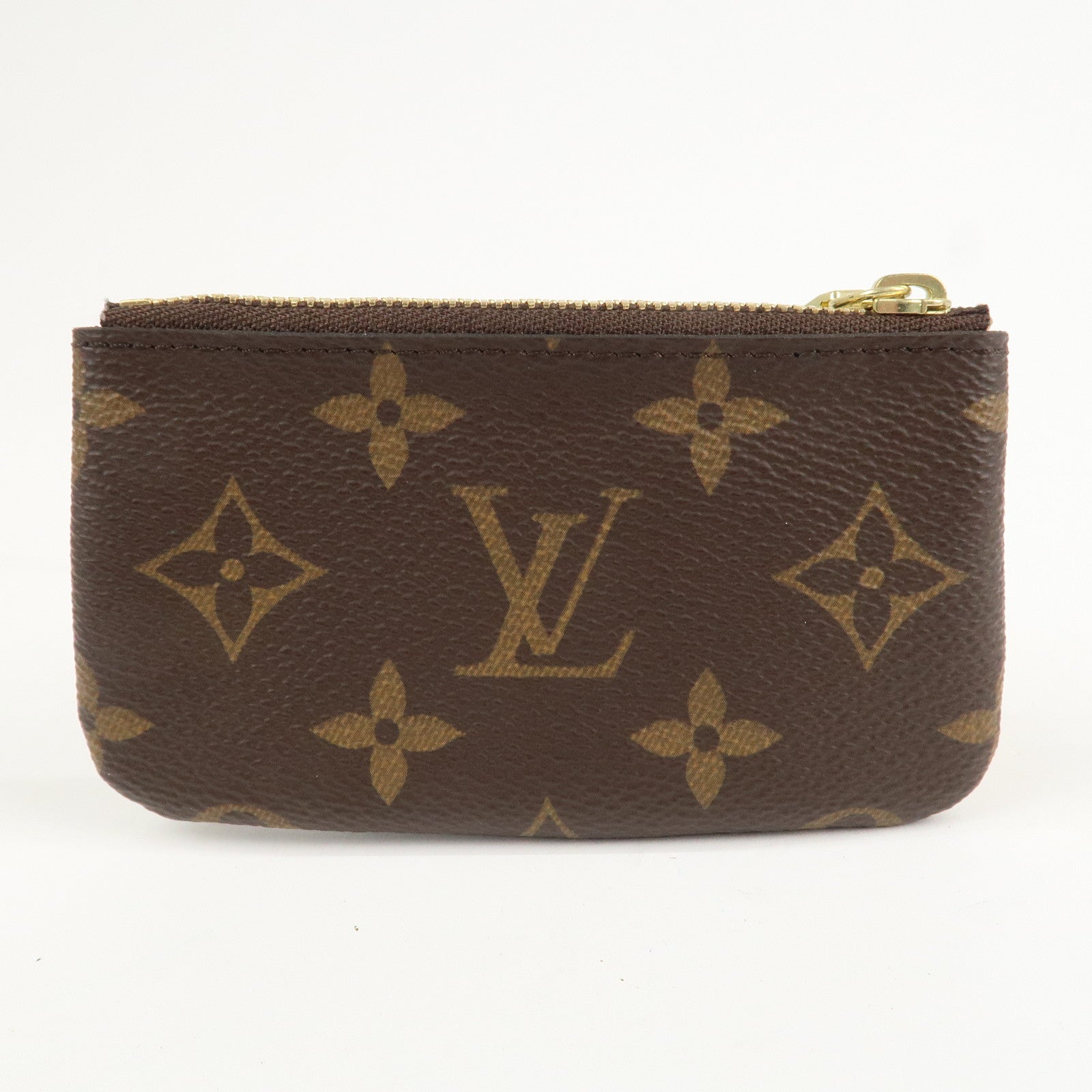 Louis Vuitton Monogram Pochette Cles Coin Case Key Case M62650