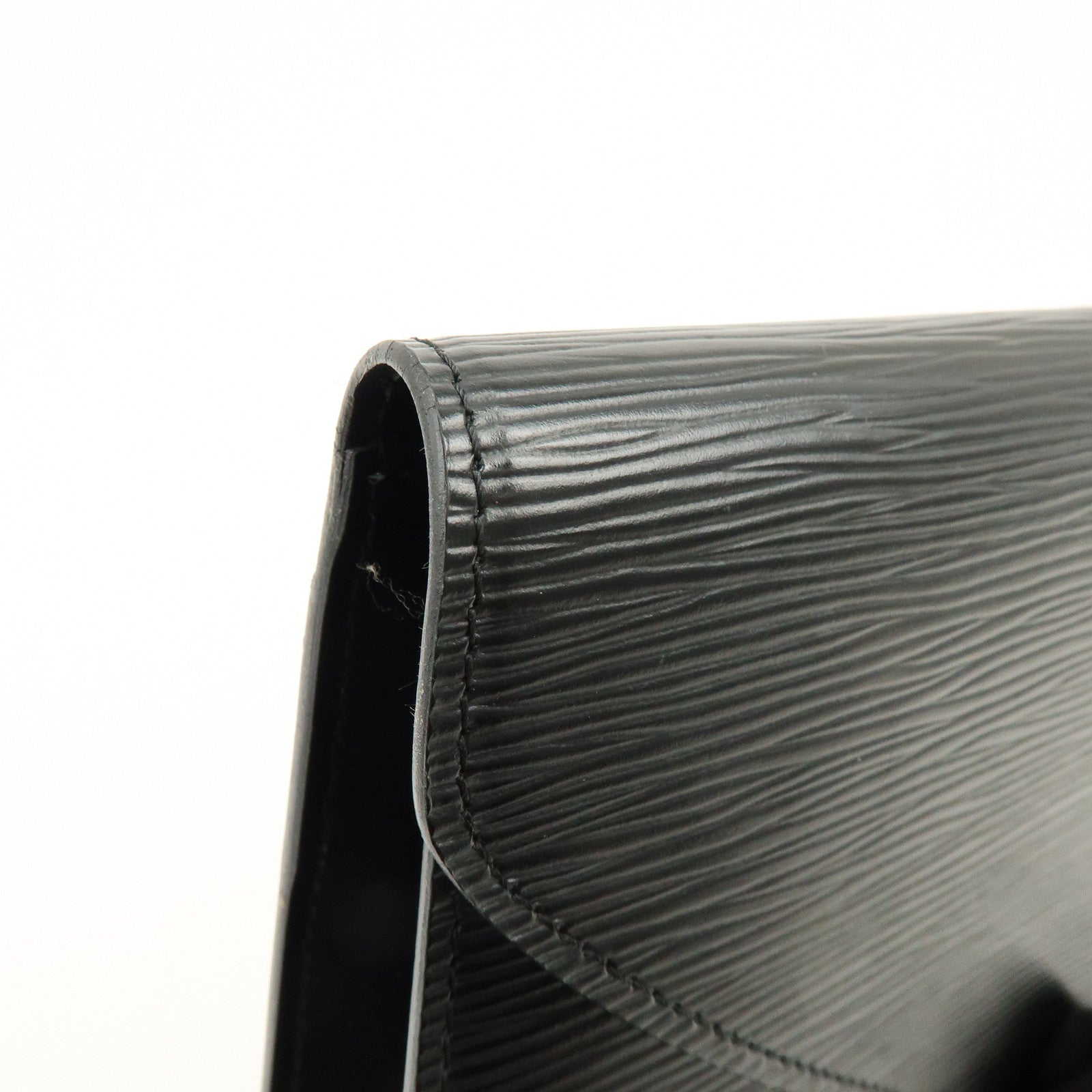 Louis Vuitton Epi Art Deco Clutch Bag Noir Black M52632