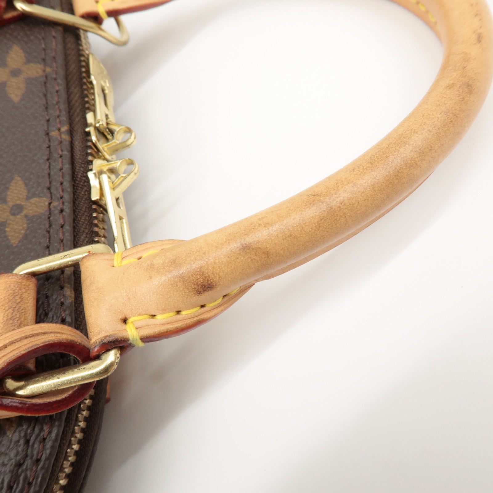 Louis Vuitton Monogram Alma BB 2Way Bag Hand Bag M53152 Used