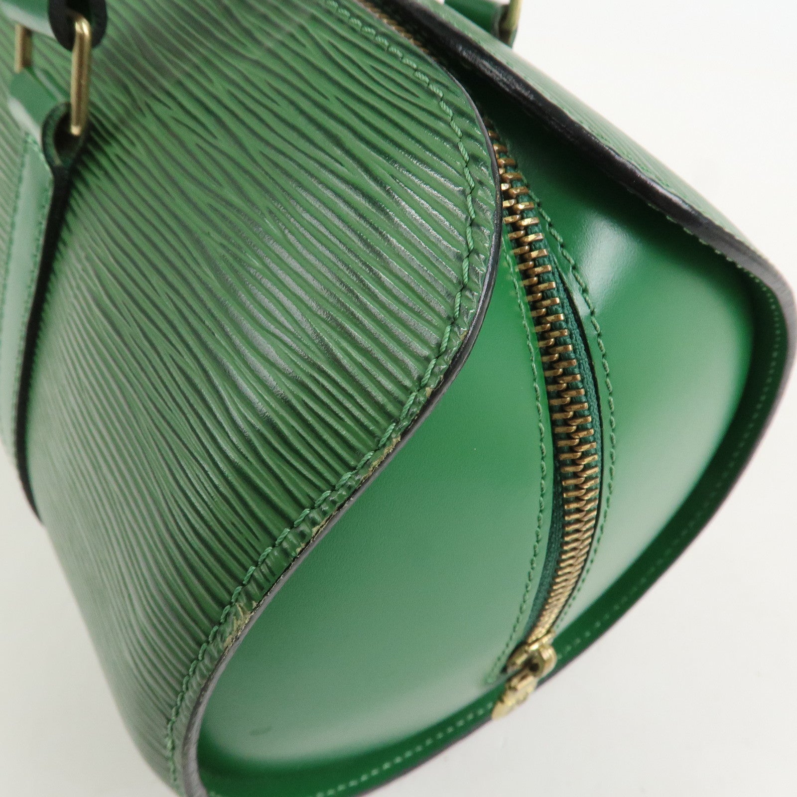 Louis Vuitton Epi Leather Soufflot Hand Bag Borneo Green M52224