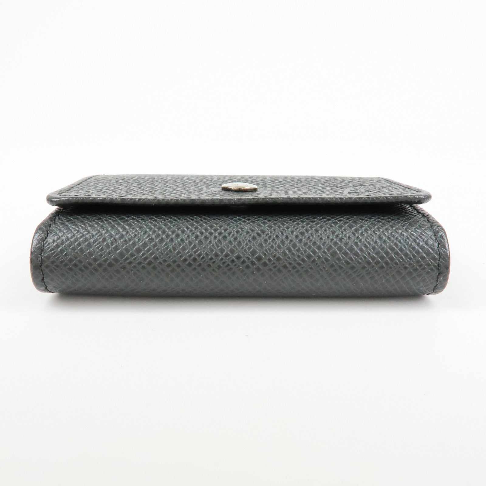 Louis Vuitton Taiga Porte Monnaie Sergei Coin Case Black M32562