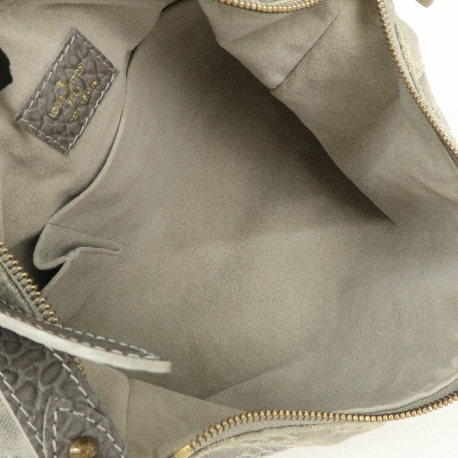 Louis Vuitton Monogram Denim Slightly Shoulder Bag Green M95834