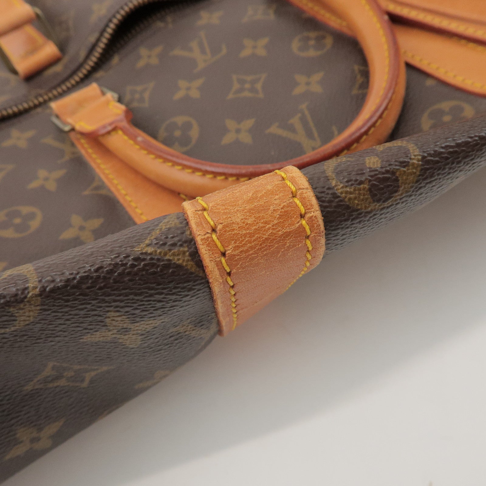 Louis Vuitton Monogram Keep All 55 Boston Bag Brown M41424