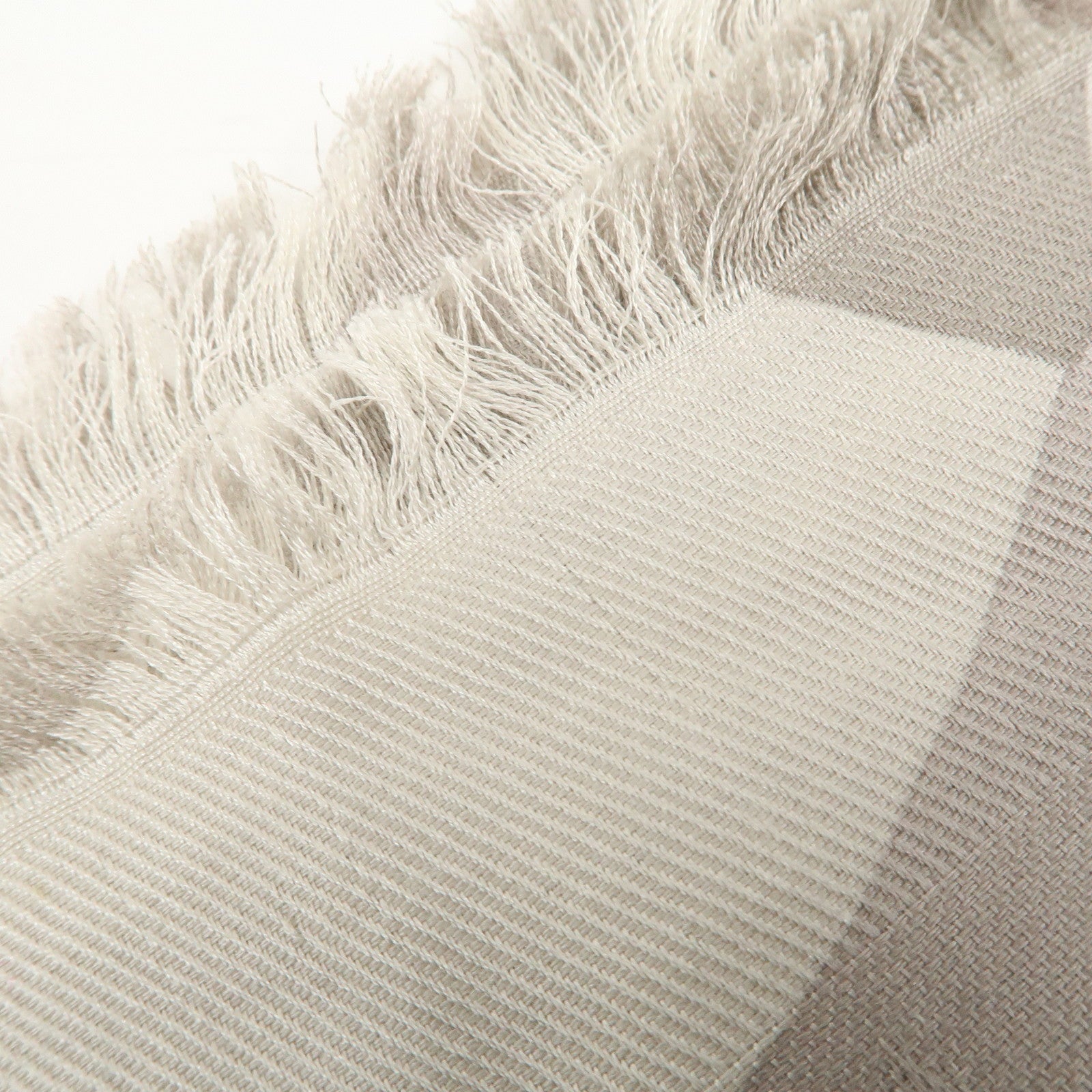 Louis Vuitton Monogram Silk Wool Shawl Scarf Camouflage Gray M75397