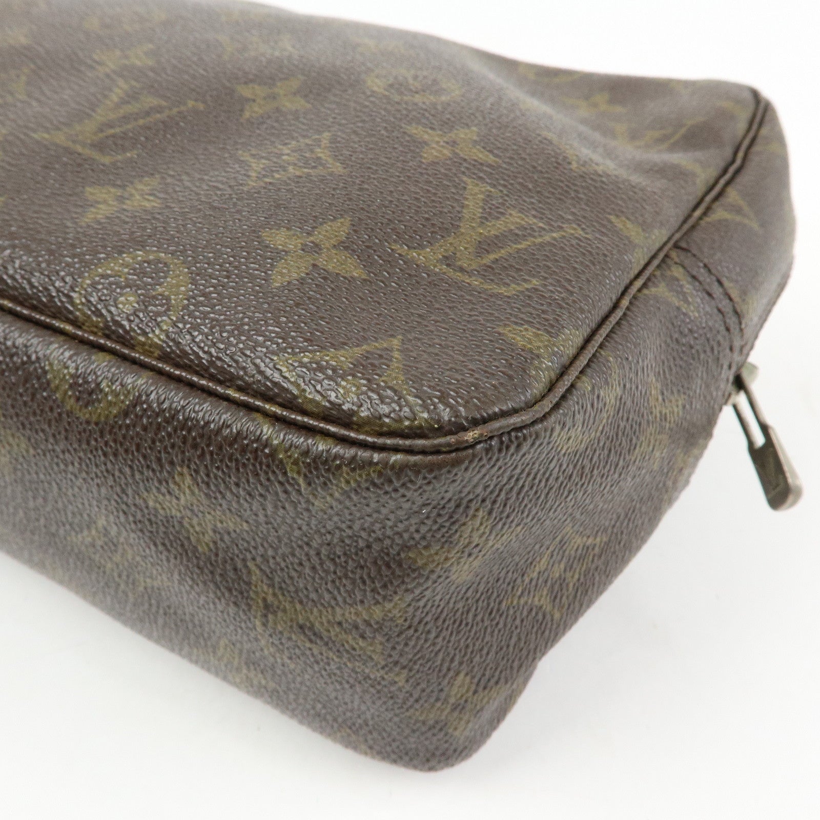 Louis Vuitton Monogram Trousse Toilette 28 Pouch Brown M47522