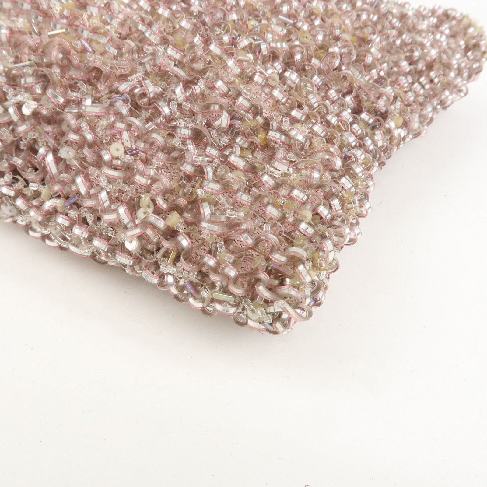 ANTEPRIMA PVC Hand Bag Tote Bag Clear Pink