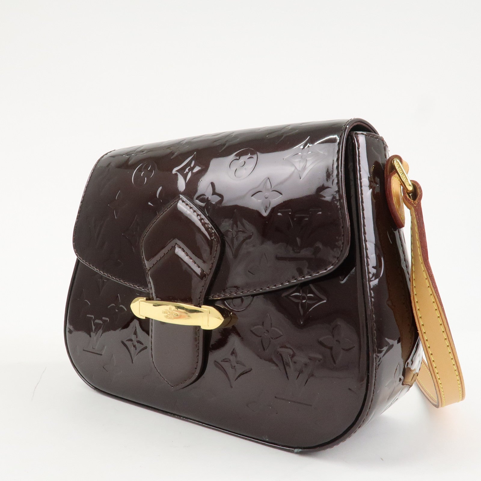 Louis Vuitton Monogram Vernis Leather Belleflower PM M91704 Used