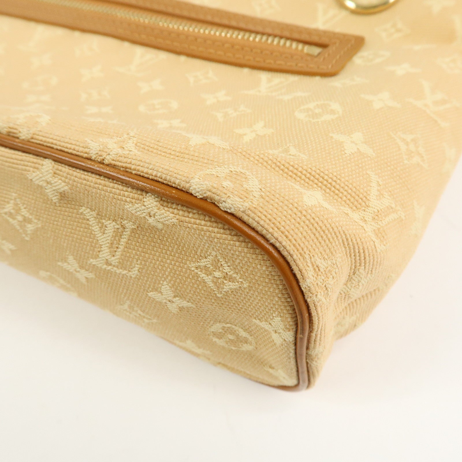 Louis Vuitton Monogram Mini Lucille PM Hand Bag Beige M92684