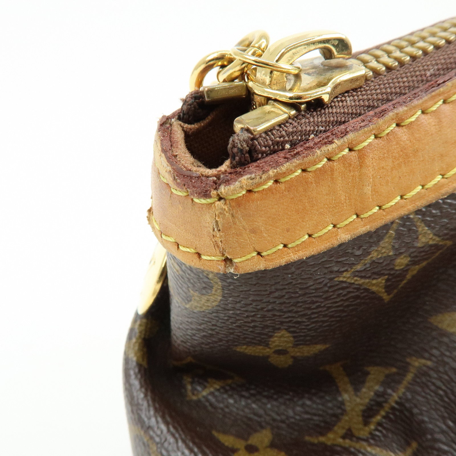 Louis Vuitton Monogram Tivoli PM Hand Bag Shoulder Bag Brown M40143