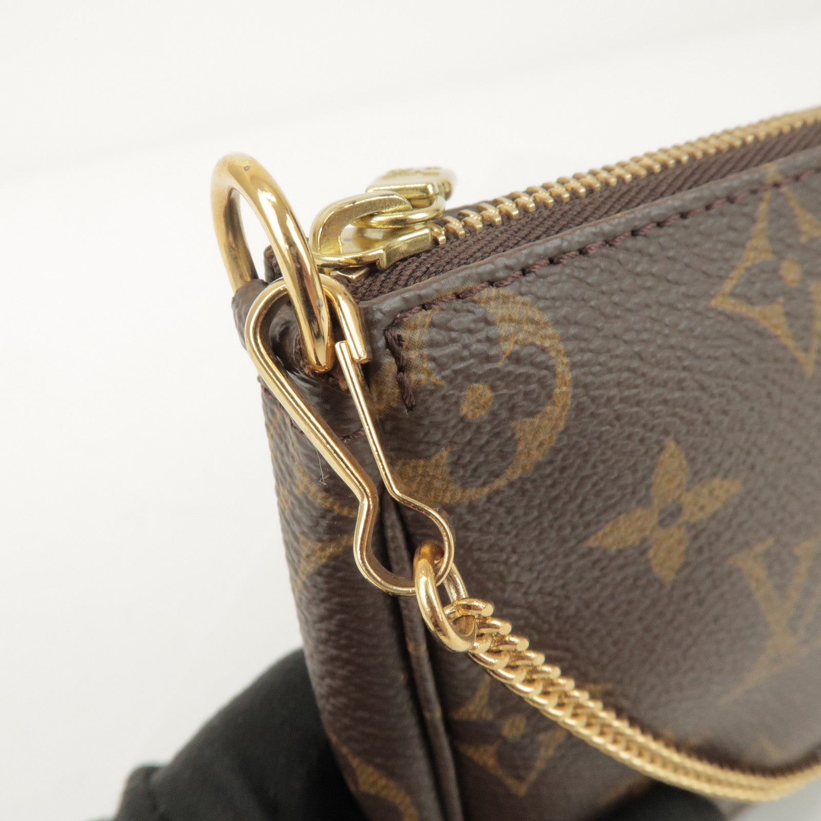 Louis Vuitton Monogram Pouch for Bucket PM Bag Pouch Brown