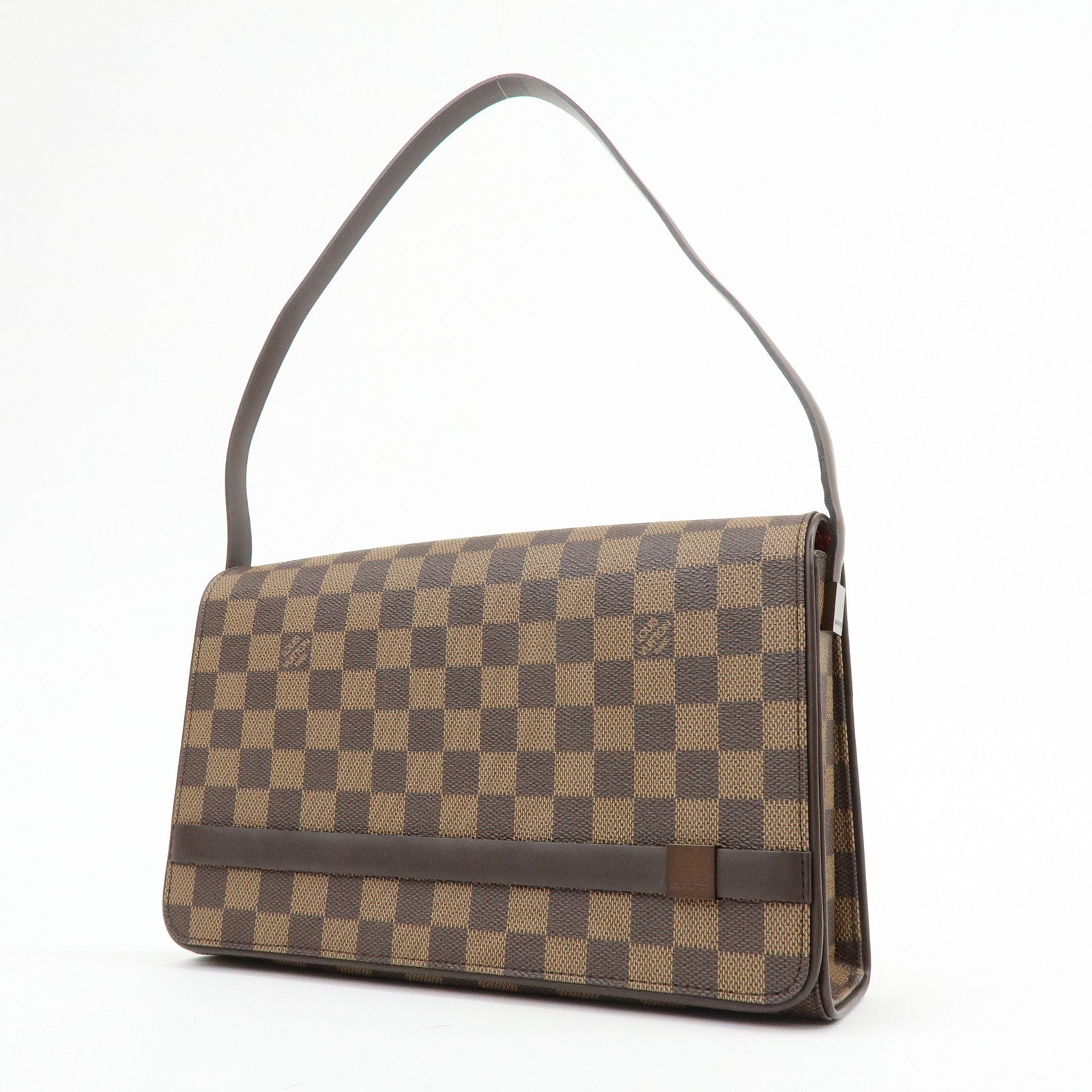 Louis Vuitton Damier Ebene Tribeca Long Shoulder Hand Bag N51160
