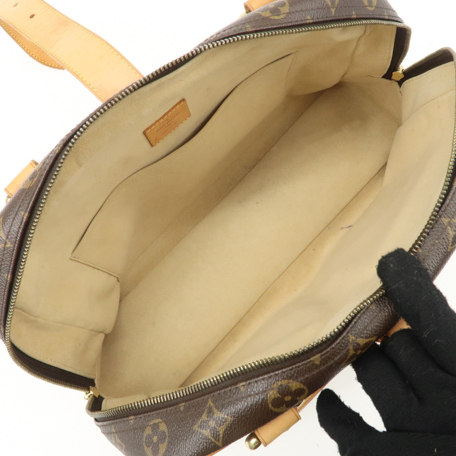 Louis Vuitton Monogram Manhattan GM Hand Bag M40025 Used