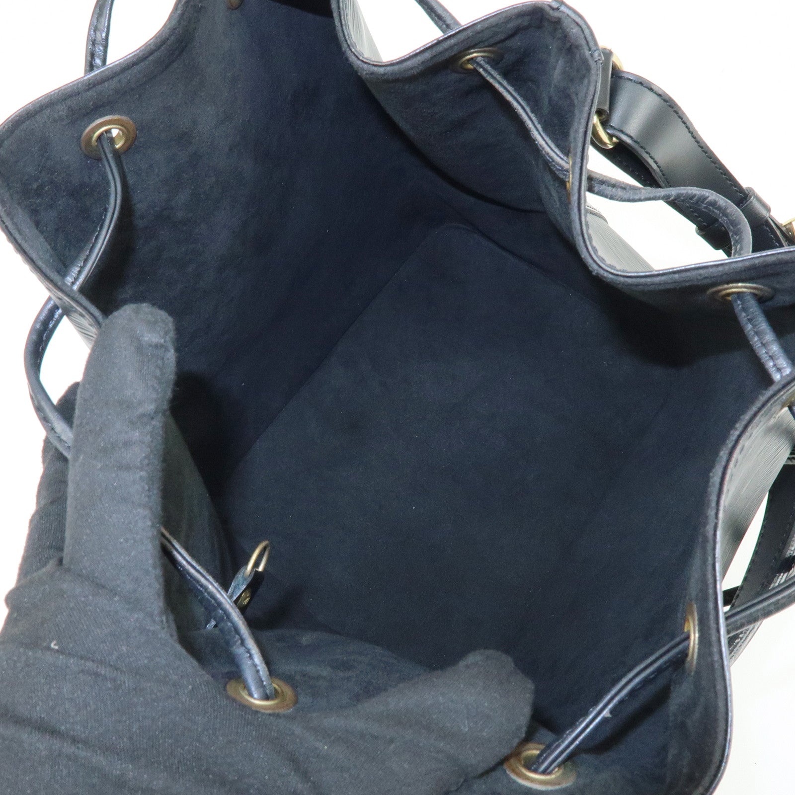 Louis Vuitton Epi Petit Noe Shoulder Bag Noir Black M59012