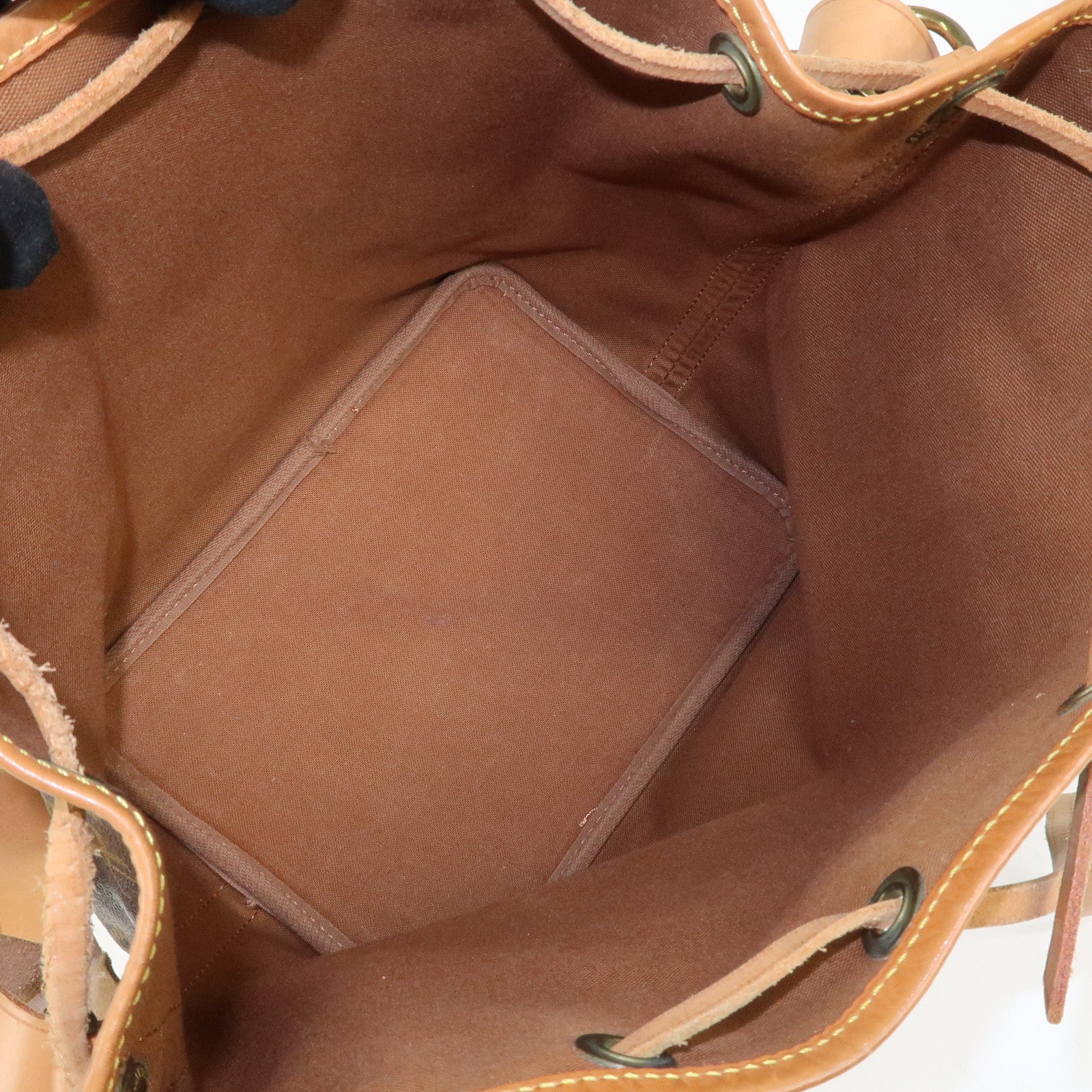 Louis Vuitton Monogram Canvas Petit Noe Shoulder Bag Brown M42226