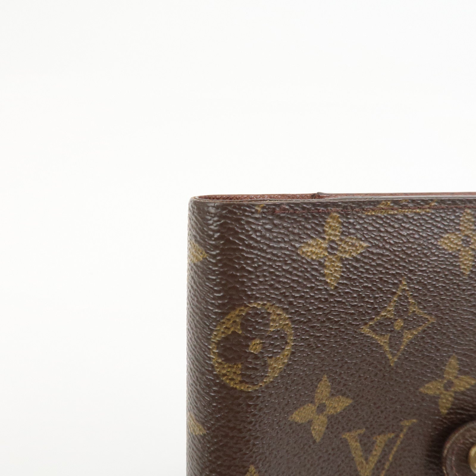 Louis Vuitton Monogram Agenda PM Planner Cover Brown R20005