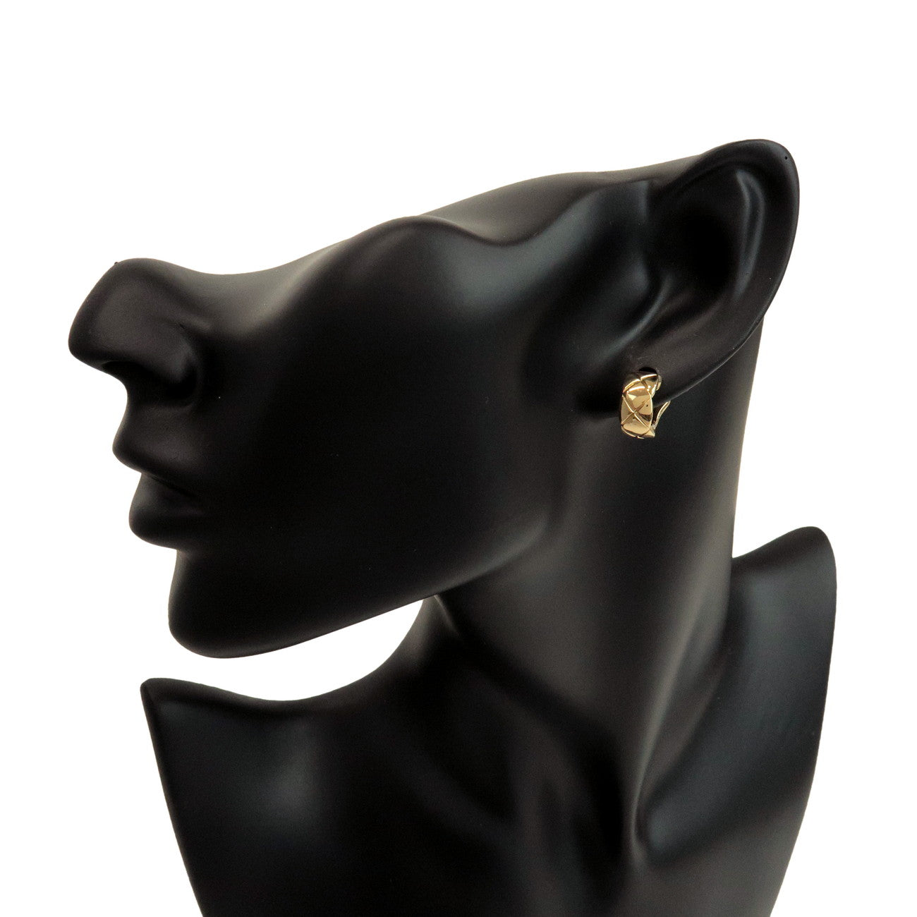 CHANEL COCO Crush Earrings K18 750YG Yellow Gold J11134