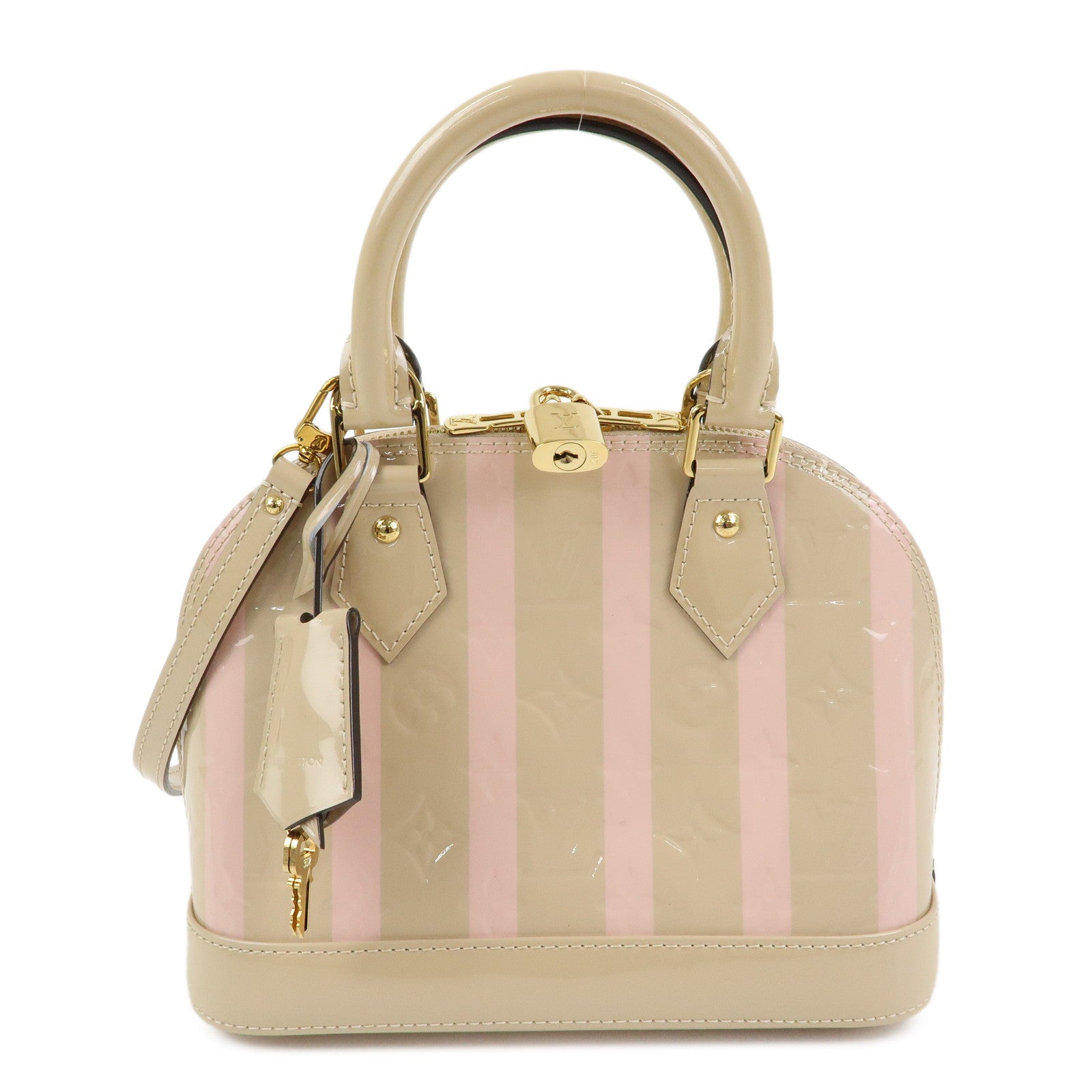 Louis Vuitton Monogram Vernis Alma BB 2Way Hand Shoulder Bag M90970