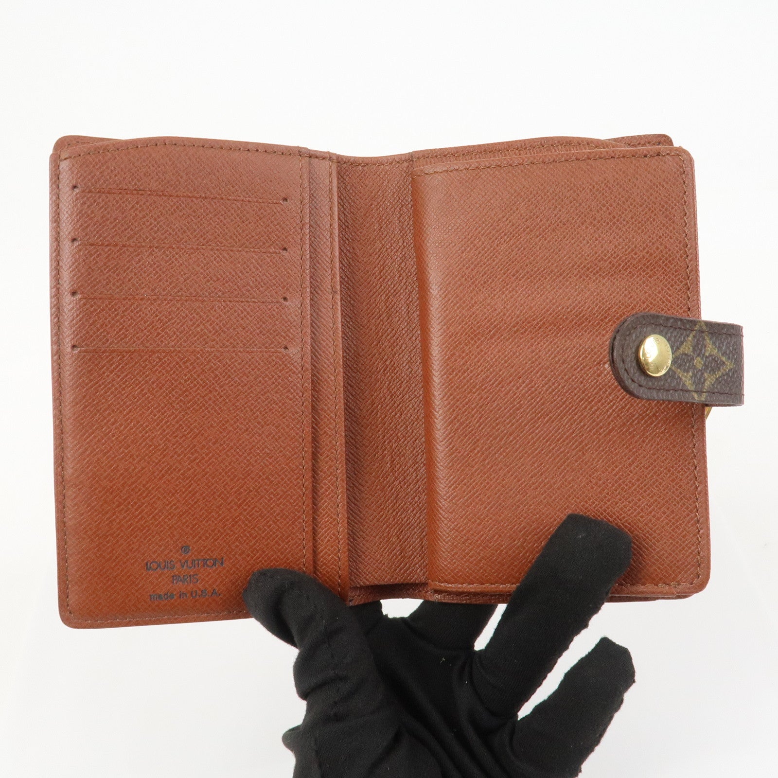Louis Vuitton Monogram Porte Monnaie Billets Viennois Wallet M61663