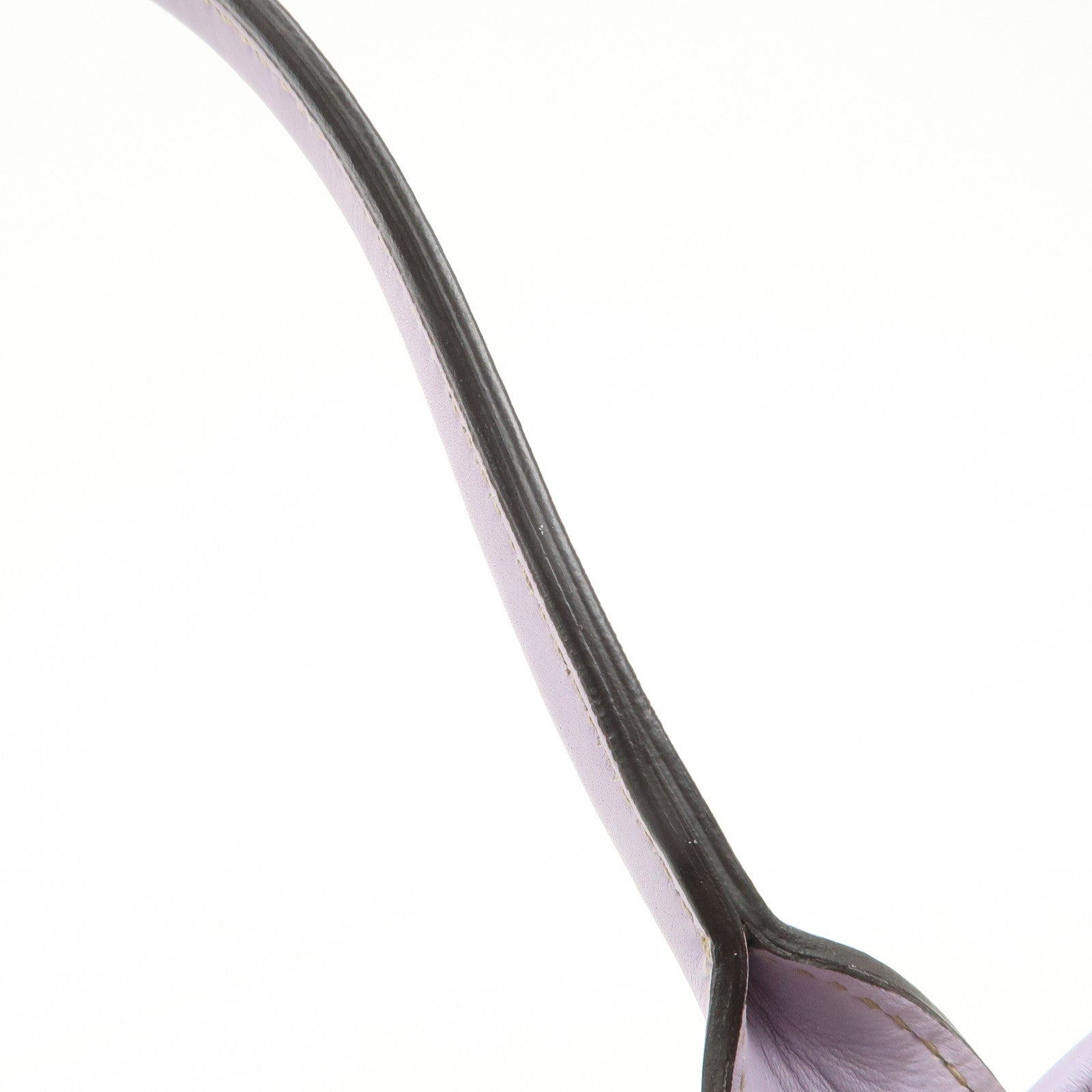 GUCCI Princy GG Canvas Leather Tote Bag Beige Light Purple 163805