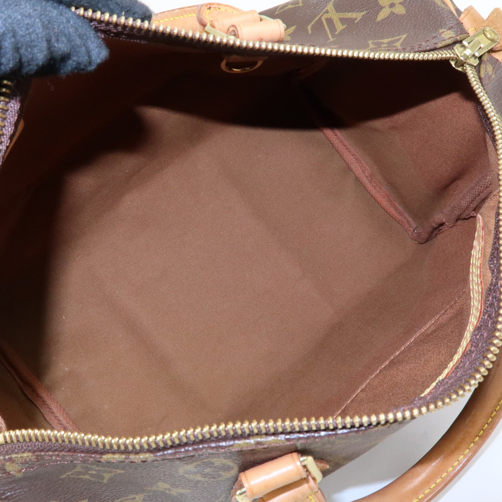 Louis Vuitton Monogram Speedy 30 Boston Bag Hand Bag Brown M41526