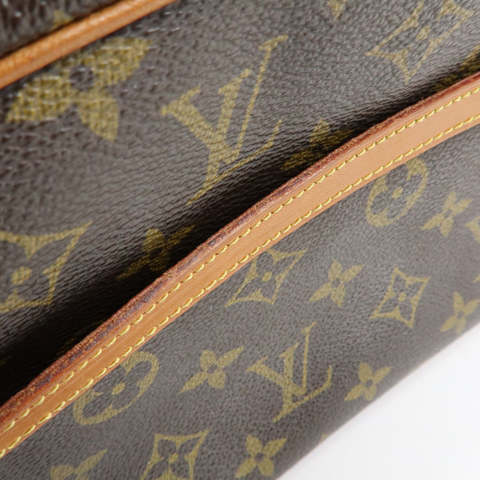 Louis Vuitton Monogram Compiegne 23 Pouch Clutch Bag Brown M51847