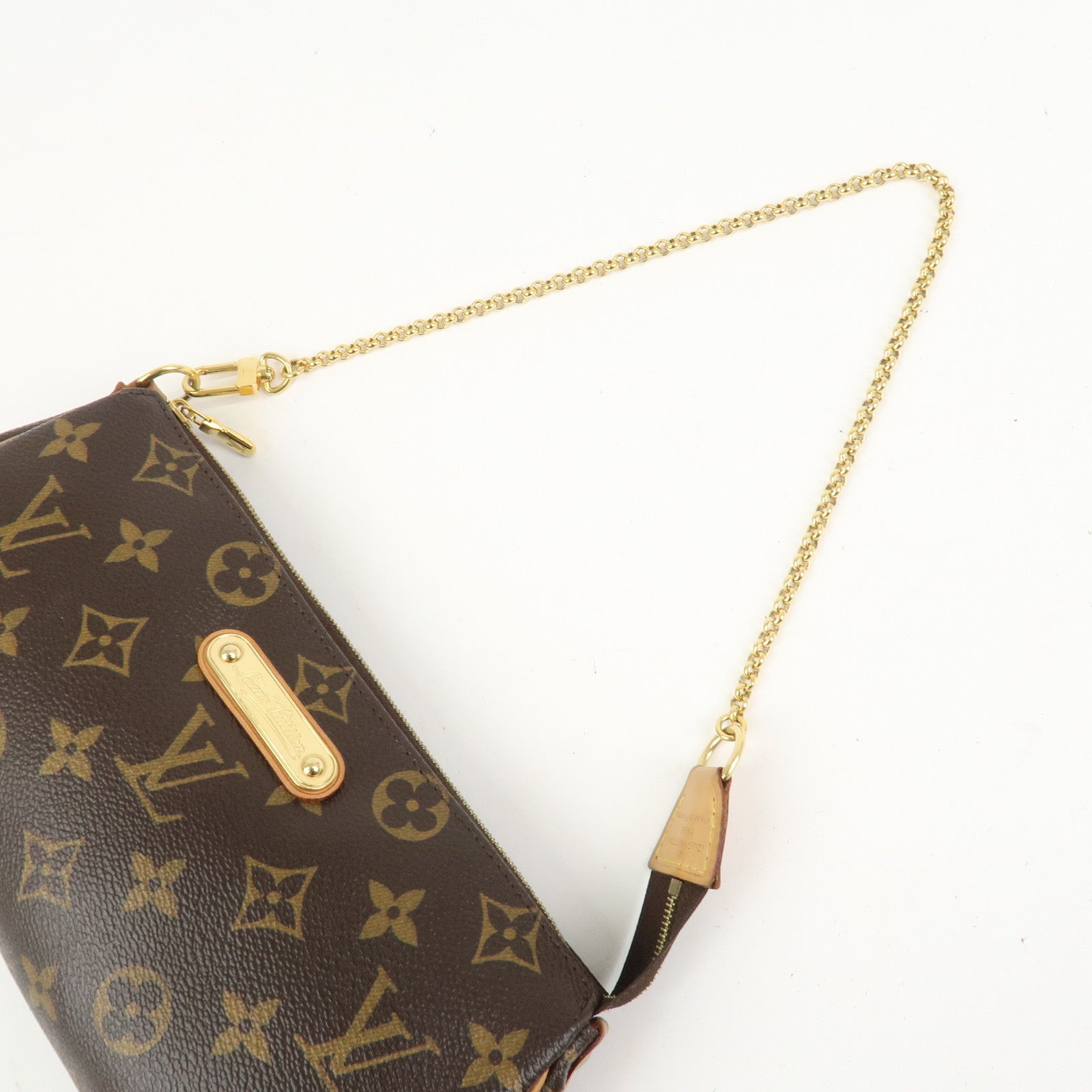 Louis Vuitton Monogram Eva 2Way Pouch Shoulder Bag Brown M95567