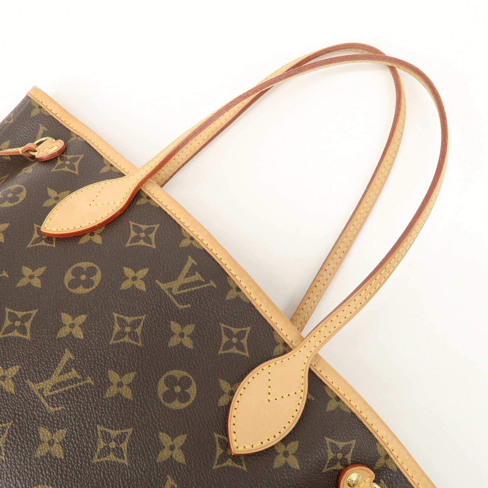 Louis Vuitton Monogram Neverfull PM Tote Bag Monogram M40155