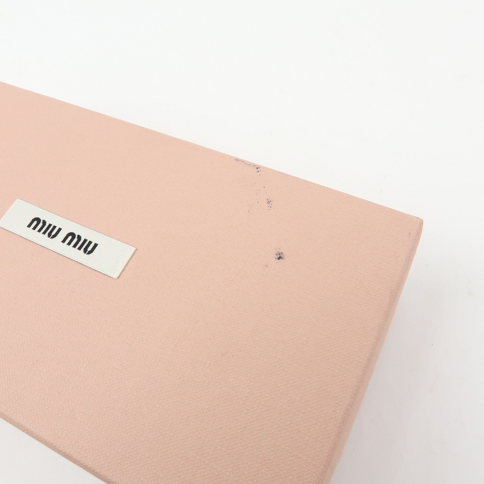 MIU MIU Madras Leather 2Way Clutch Bag Shoulder Bag Pink 5ZH044