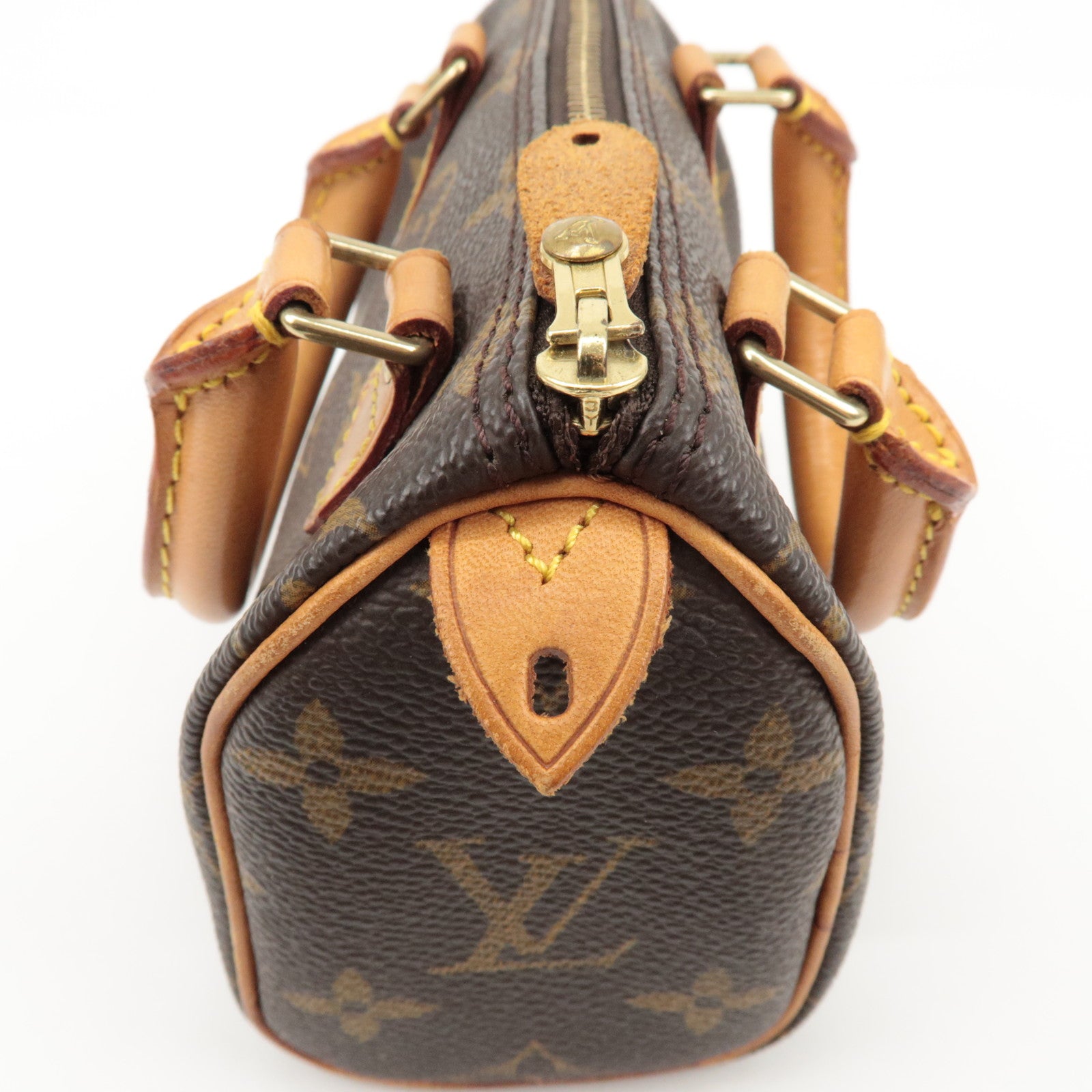Louis Vuitton Monogram Mini Speedy & Strap M41534 J75010 Used