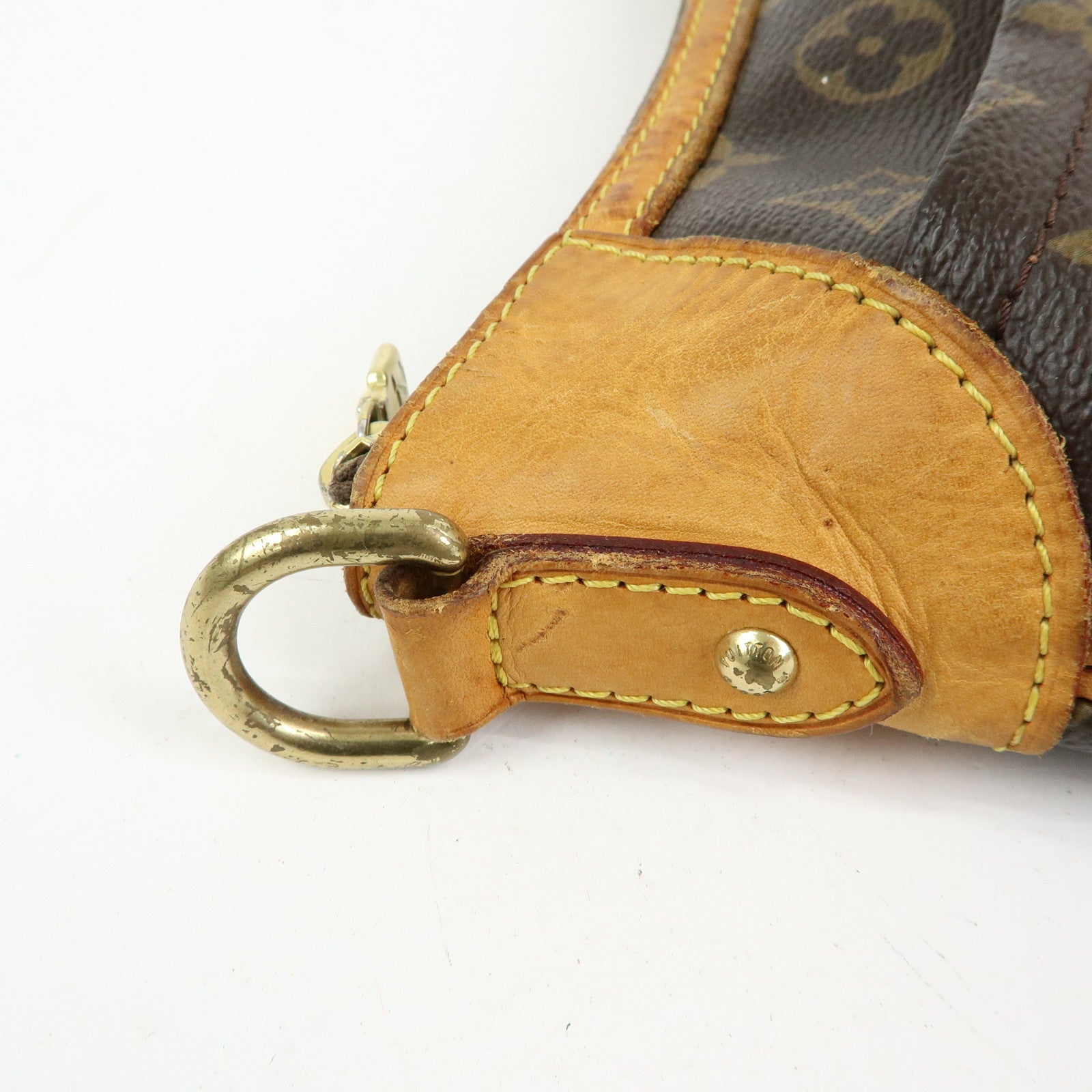 Louis Vuitton Monogram Odeon PM Shoulder Bag Brown M56390