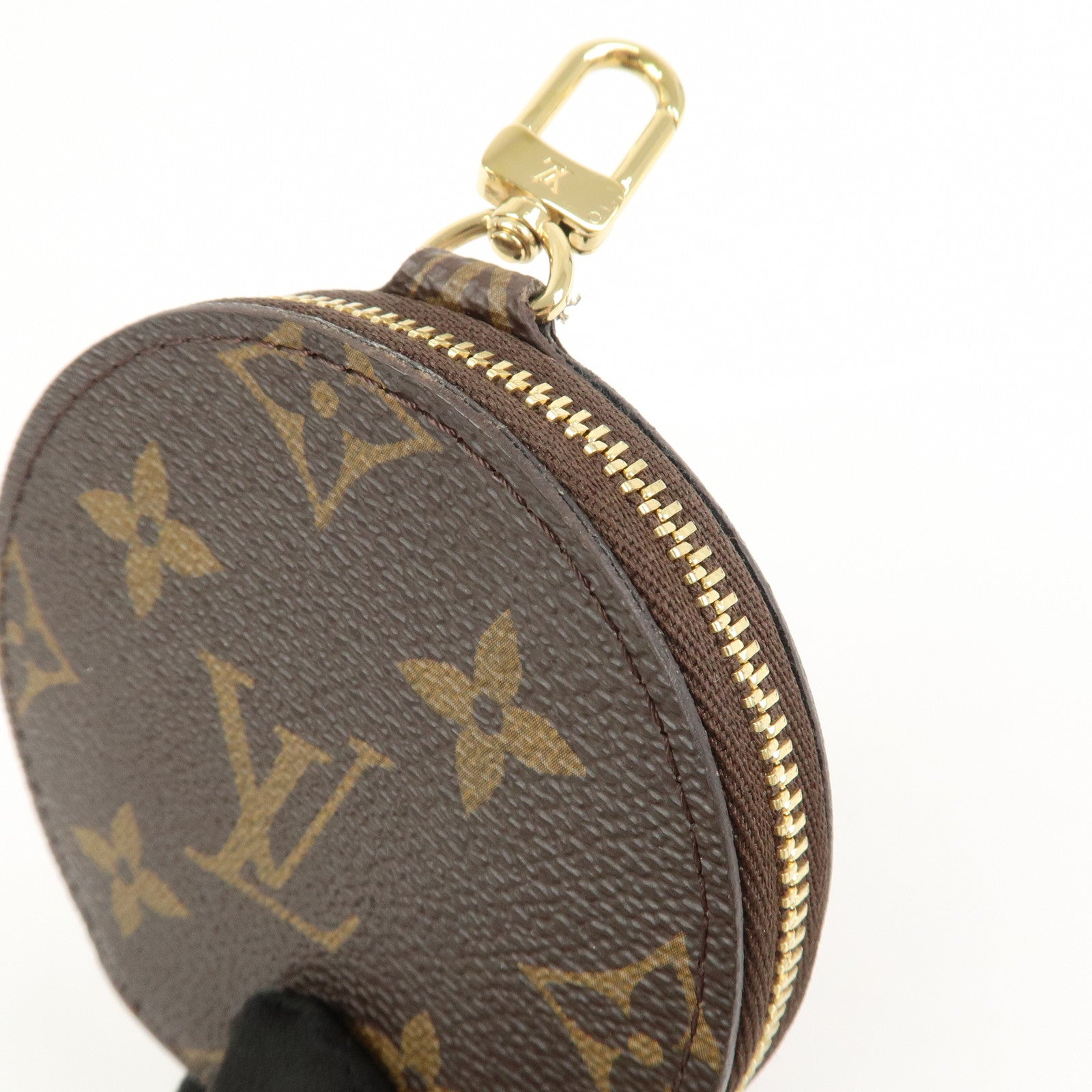 Louis Vuitton Monogram Canvas Coin Case Coin Wallet Brown