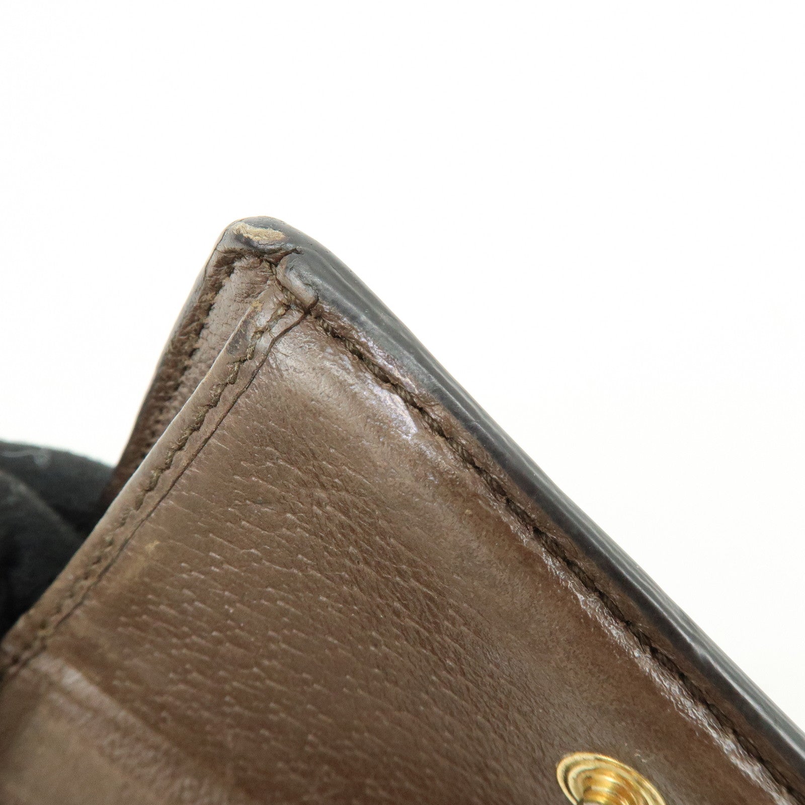 GUCCI Ophidia GG Supreme Leather Tri-Fold Compact Wallet 644334