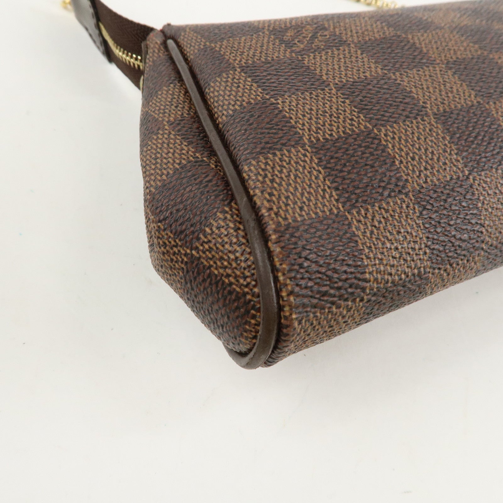 Louis Vuitton Damier Eva 2Way Hand Bag Shoulder Bag Damier Ebene N55213 Used