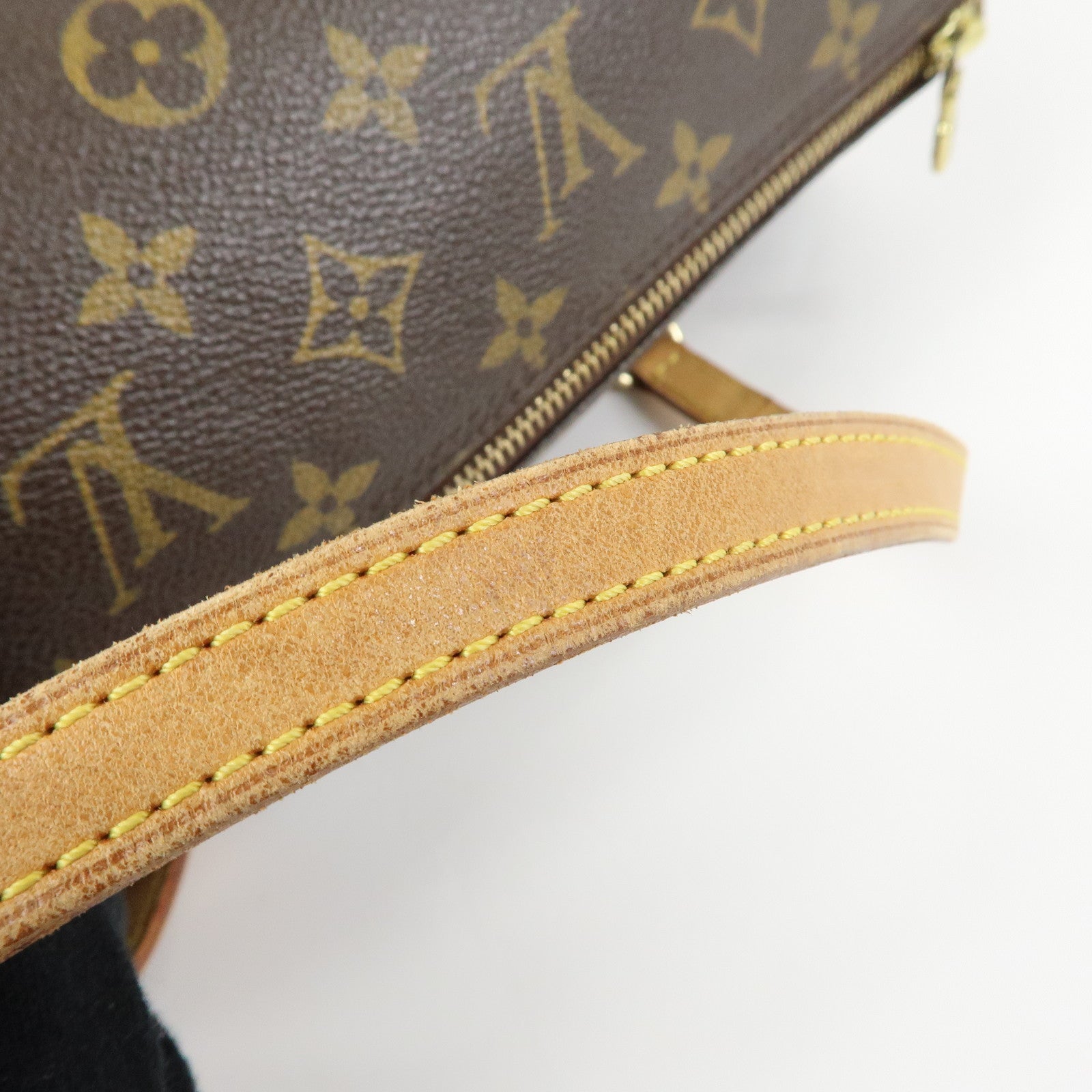 Louis Vuitton Monogram Papillon 30 Hand Bag Brown M51385