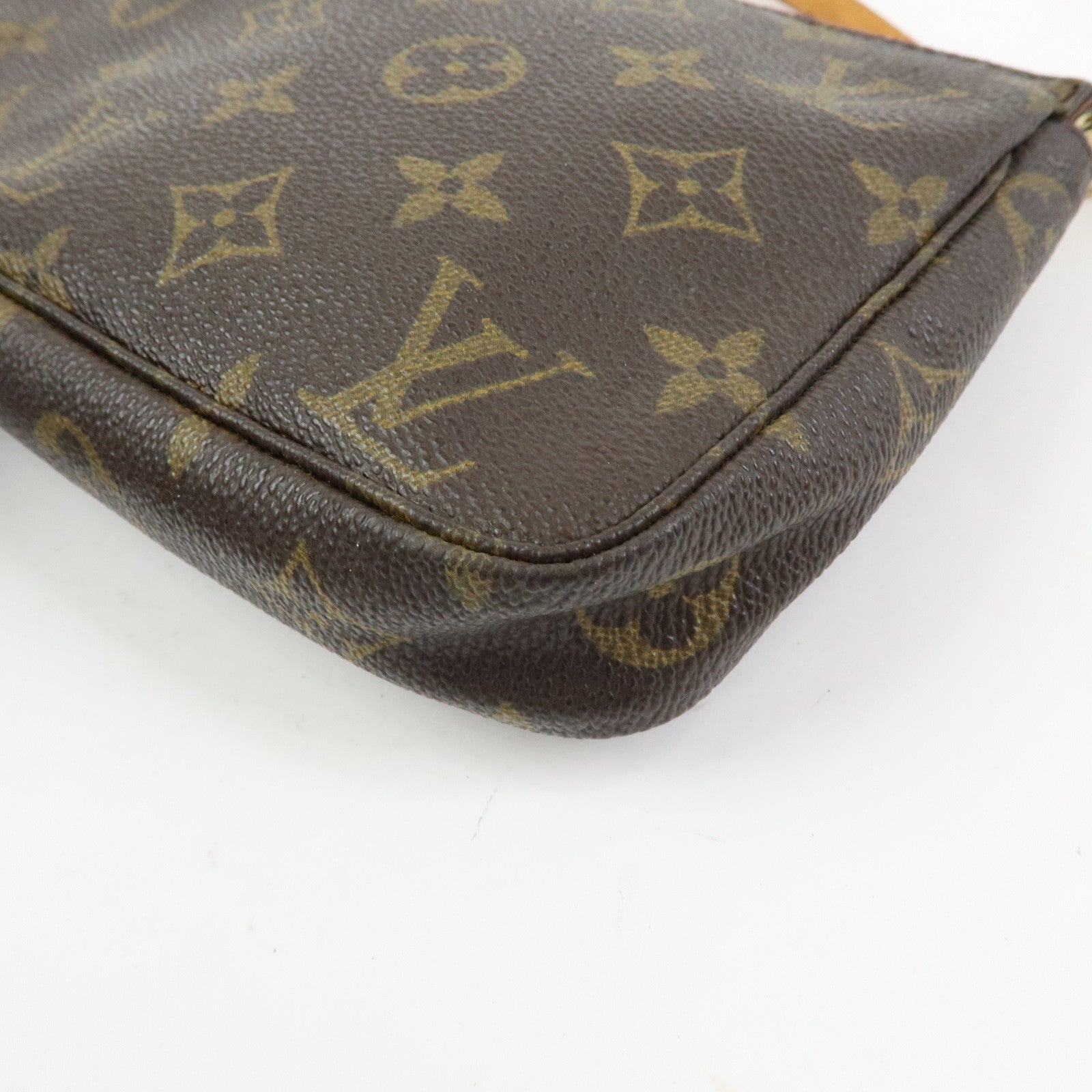 Louis Vuitton Monogram Pochette Accessoires Pouch Hand Bag M51980