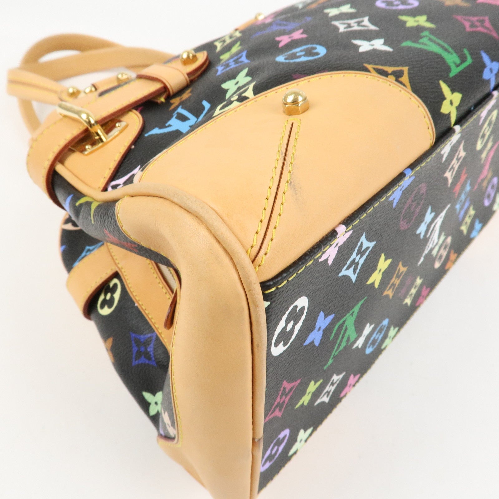 Louis Vuitton Monogram Multicolor Claudia Hand Bag M40194