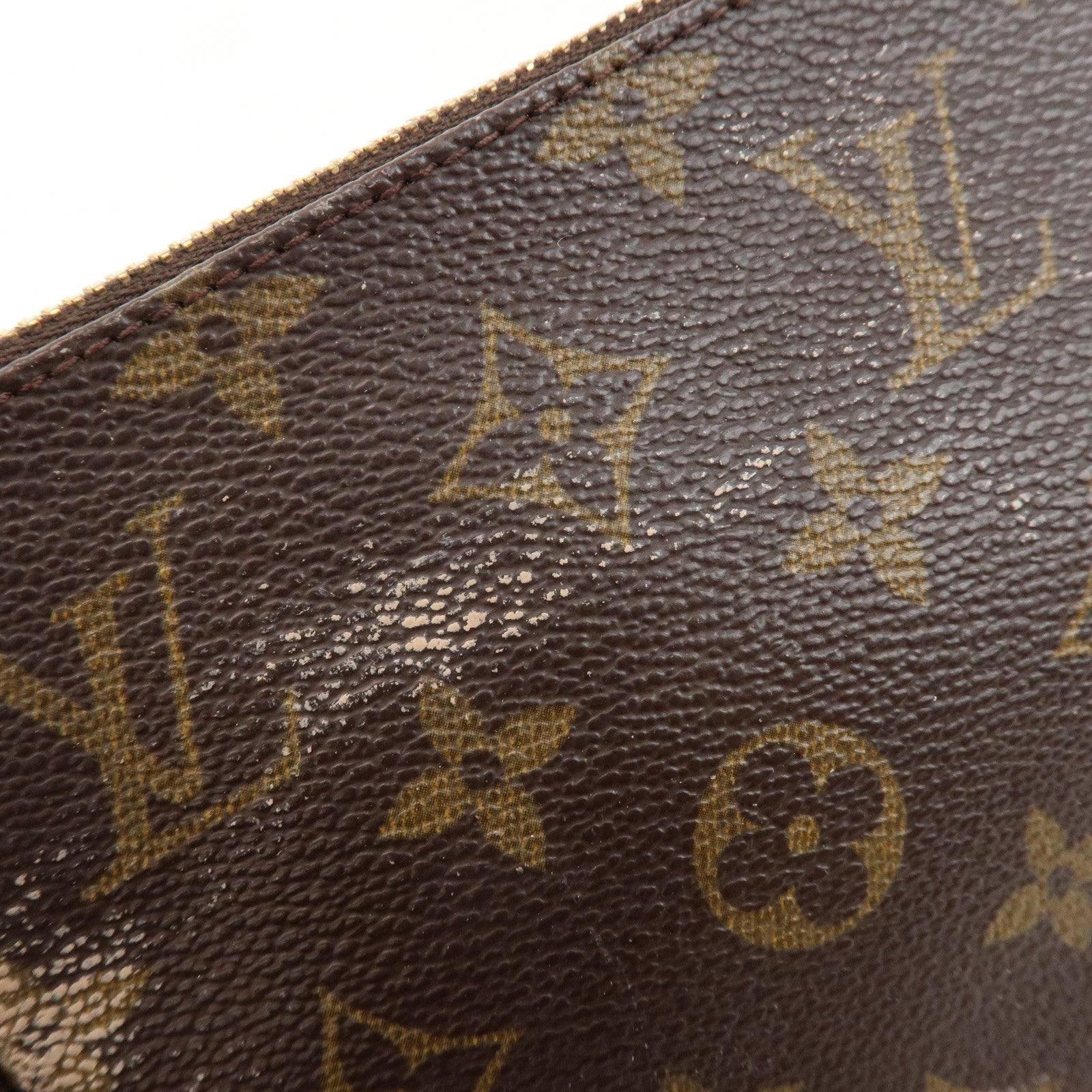 Louis Vuitton Monogram Pochette Accessoires Pouch Hand Bag M51980