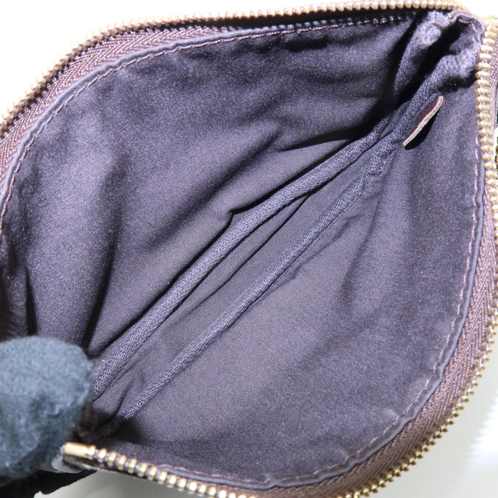 Louis Vuitton Monogram Mini Lin Pouch for Bucket PM Tote Bag
